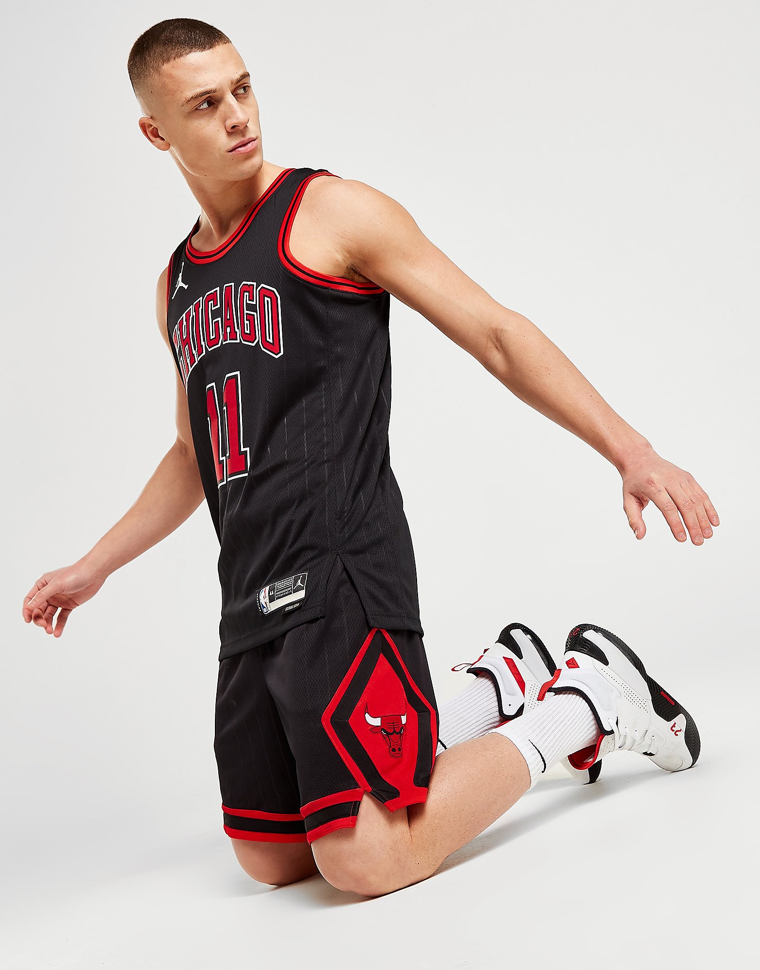 

Nike NBA Chicago Bulls Swingman Shorts - Black/University Red/White - Mens, Black/University Red/White
