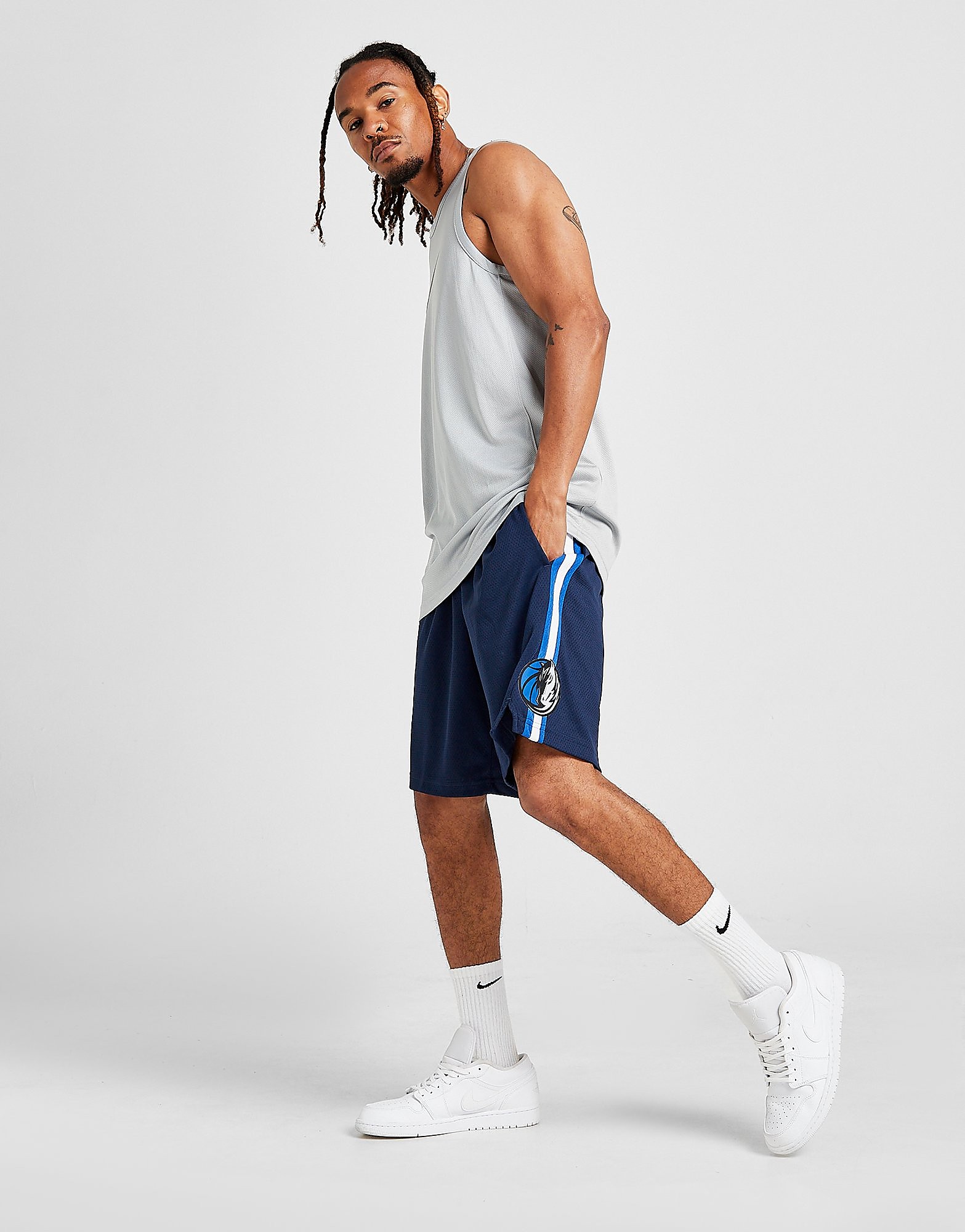 

Jordan NBA Dallas Mavericks Statement Edition Shorts - College Navy/Game Royal/White/White - Mens, College Navy/Game Royal/White/White