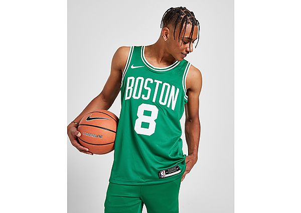 Nike NBA Boston Celtics Walker #8 Swingman Jersey - Clover/White - Mens, Clover/White