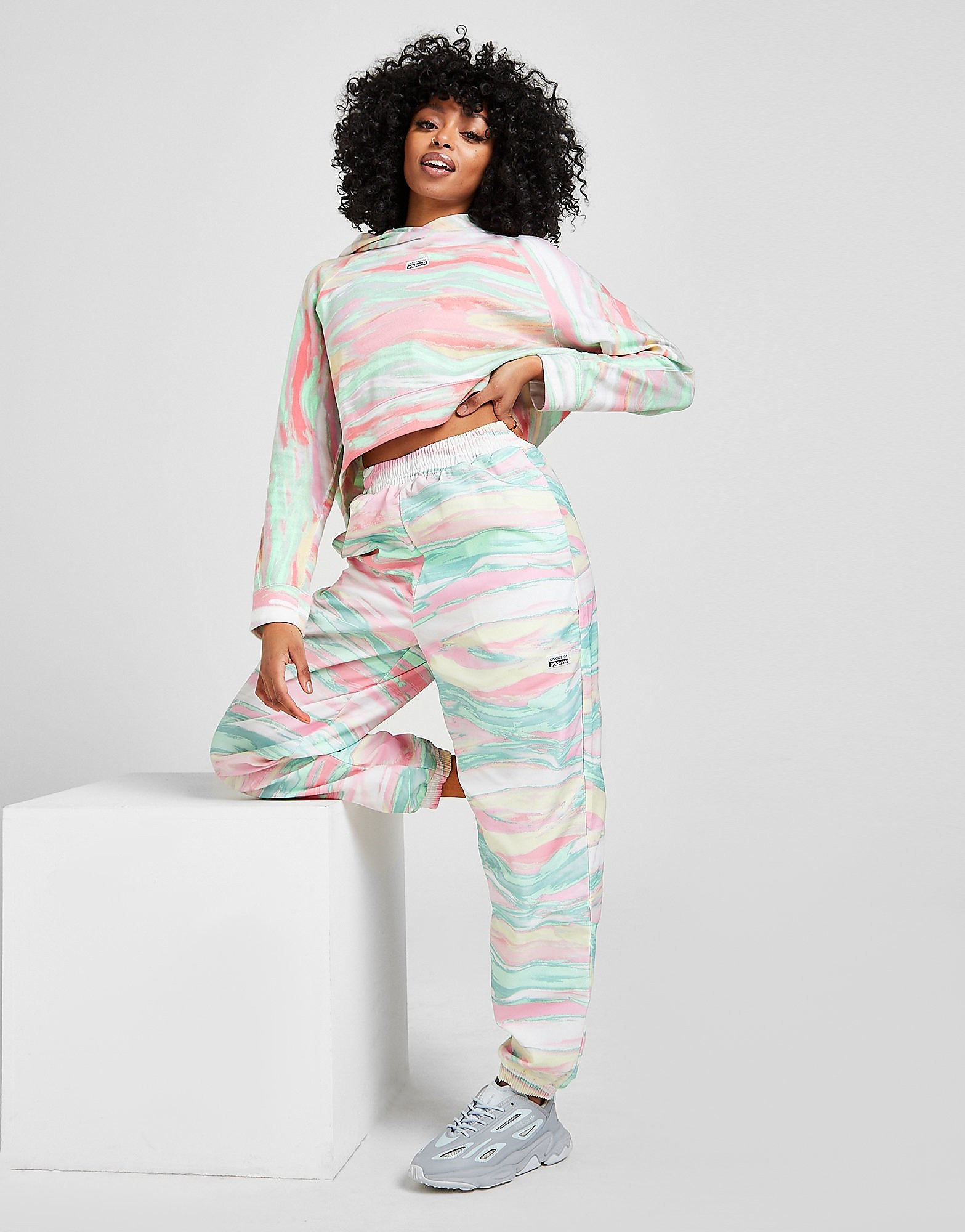 

adidas Originals R.Y.V. Marble Track Pants - Multicolor - Womens, Multicolor