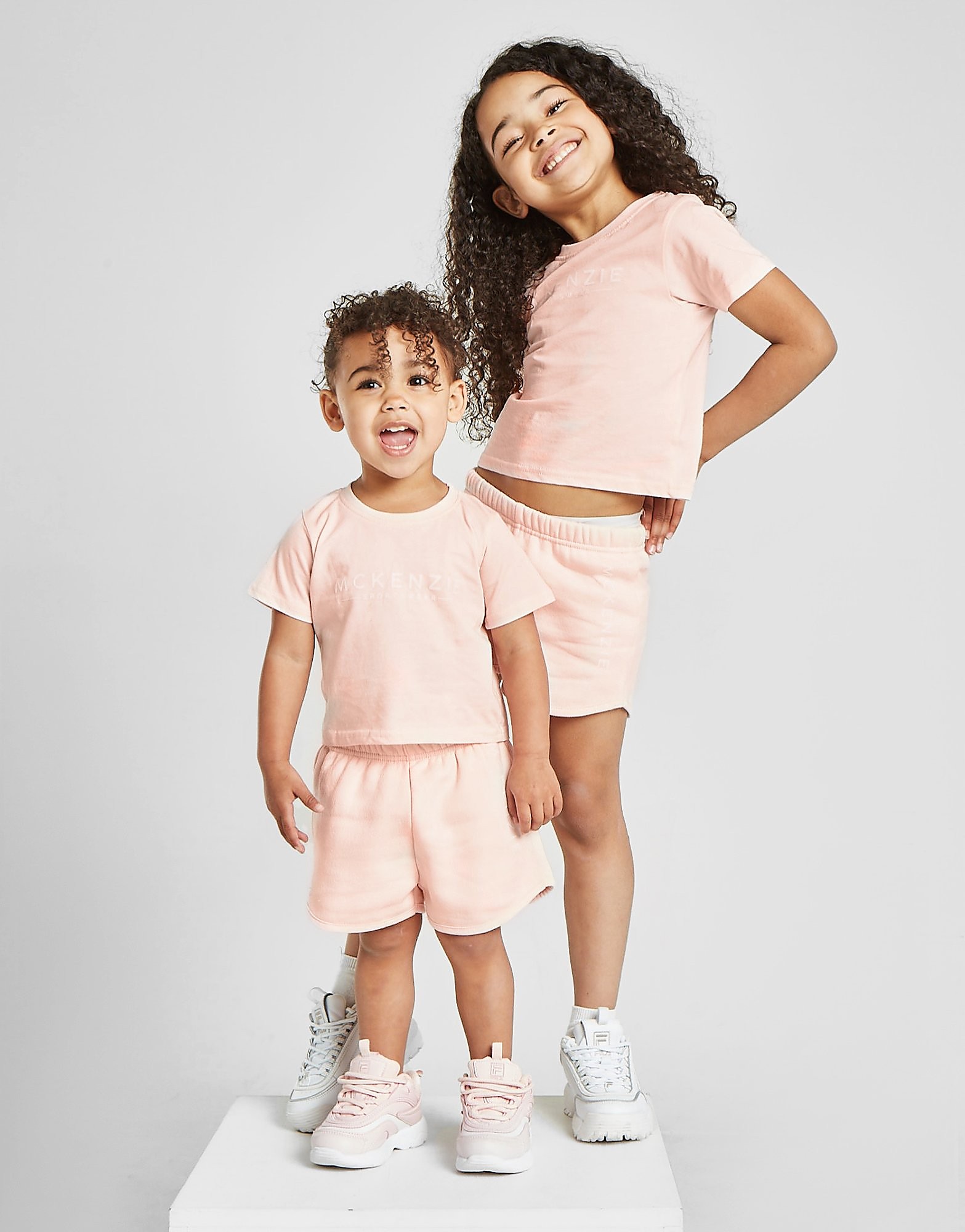 

McKenzie Girls' Mini Essential T-Shirt/Shorts Set Children - Pink - Kids, Pink