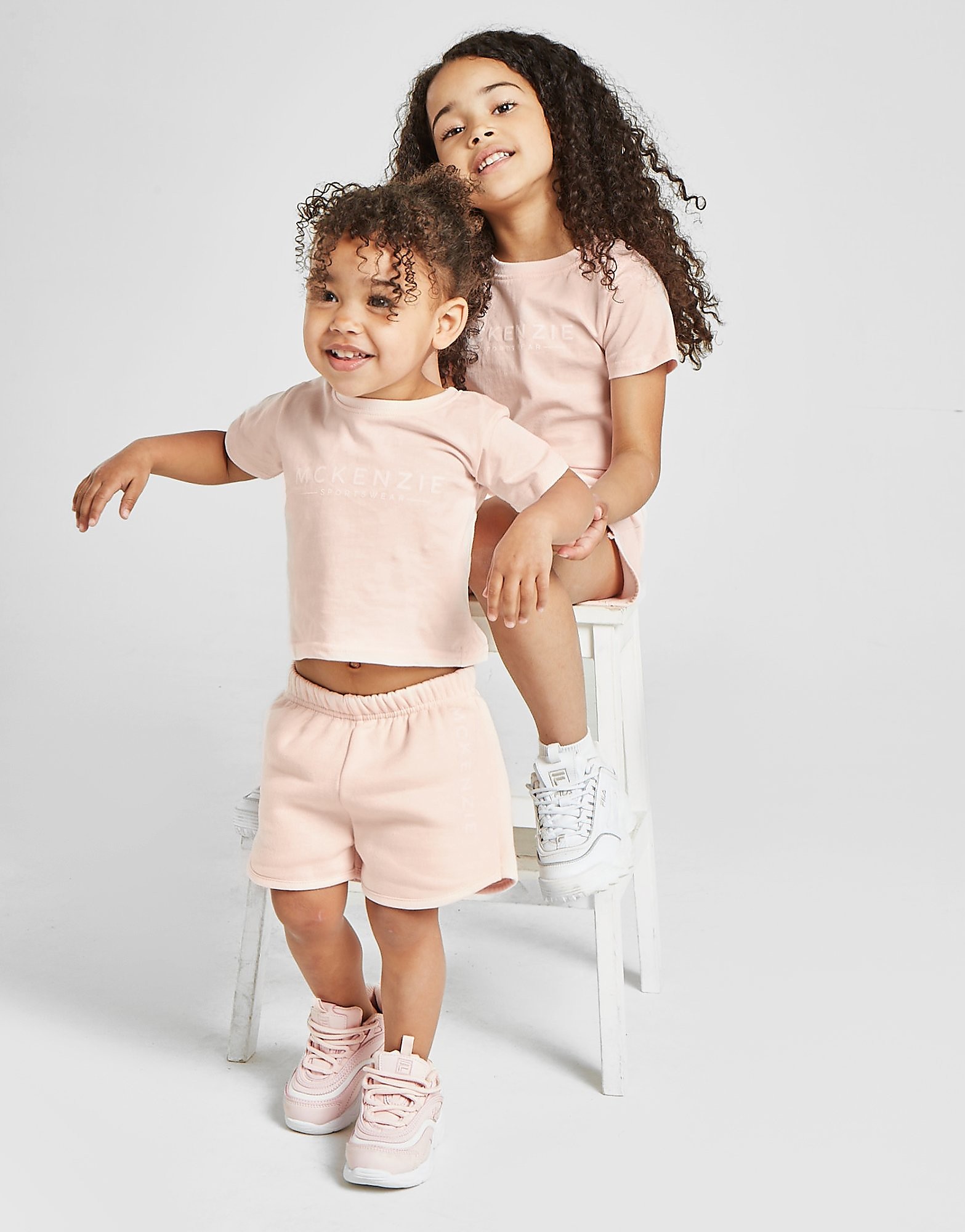 

McKenzie Girls' Micro Essential T-Shirt/Shorts Set Infant - Pink - Kids, Pink