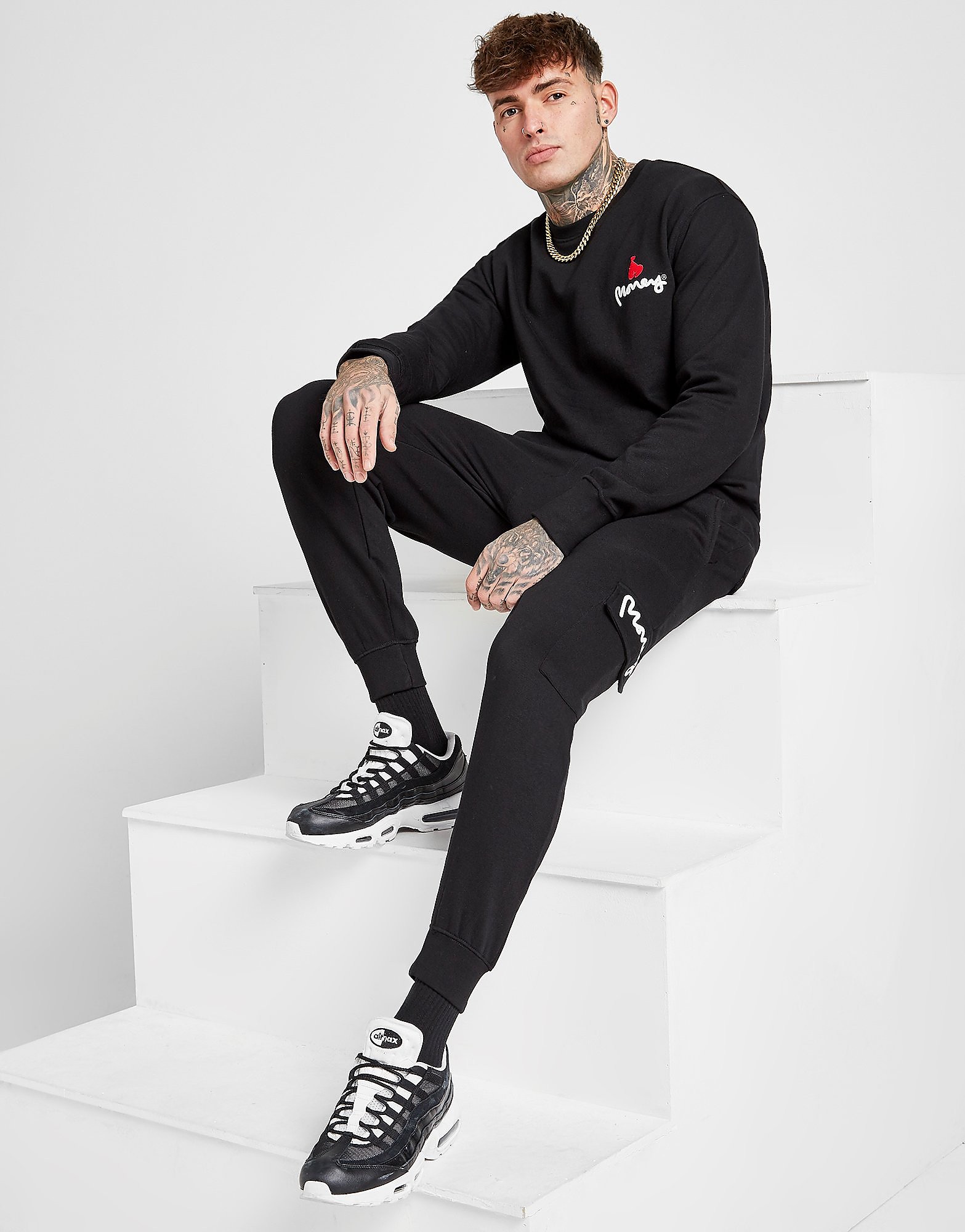

Money Clothing Cargo Joggers - Only at JD - Black - Mens, Black