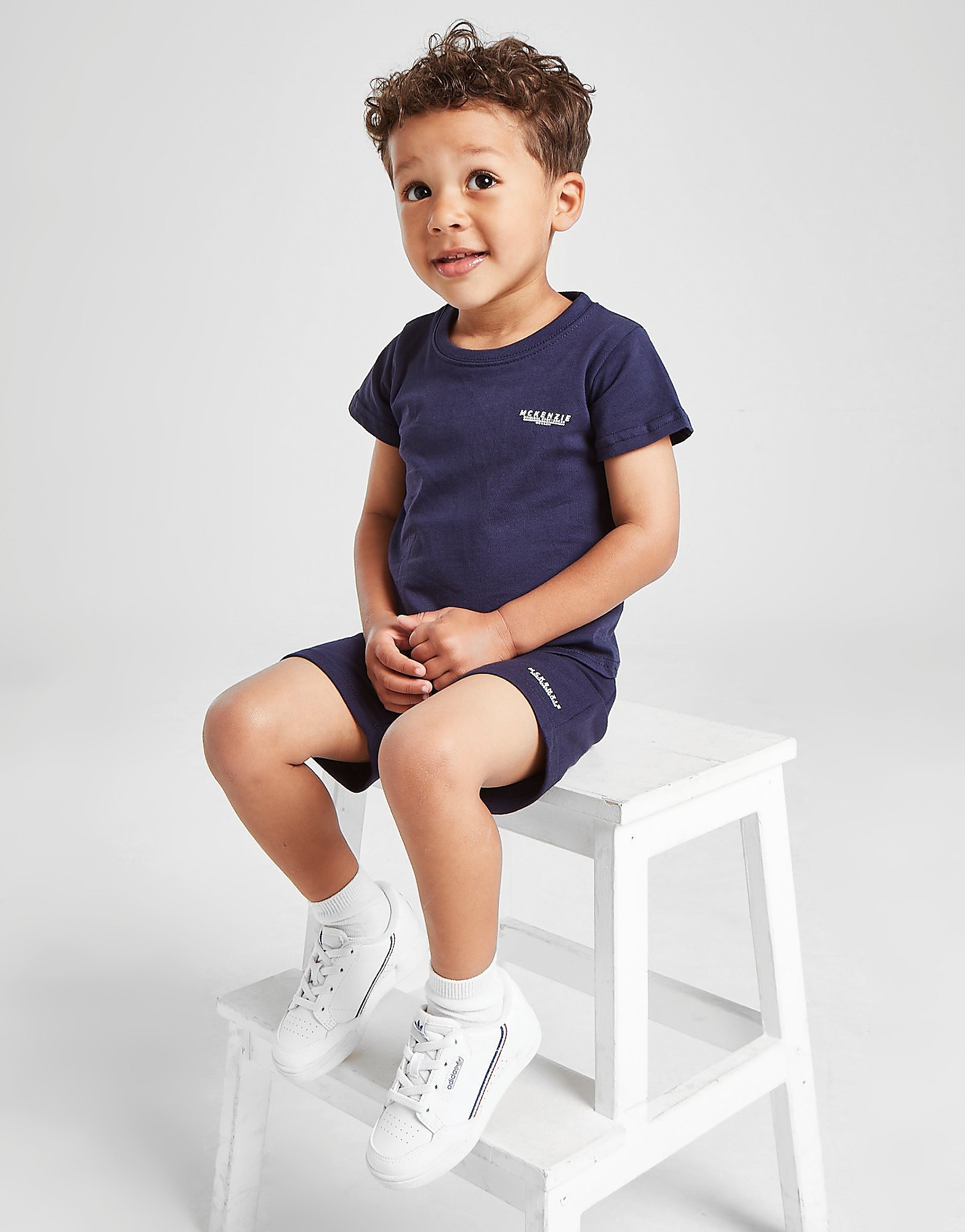 

McKenzie Micro Essential T-Shirt/Shorts Set Infant - Navy - Kids, Navy