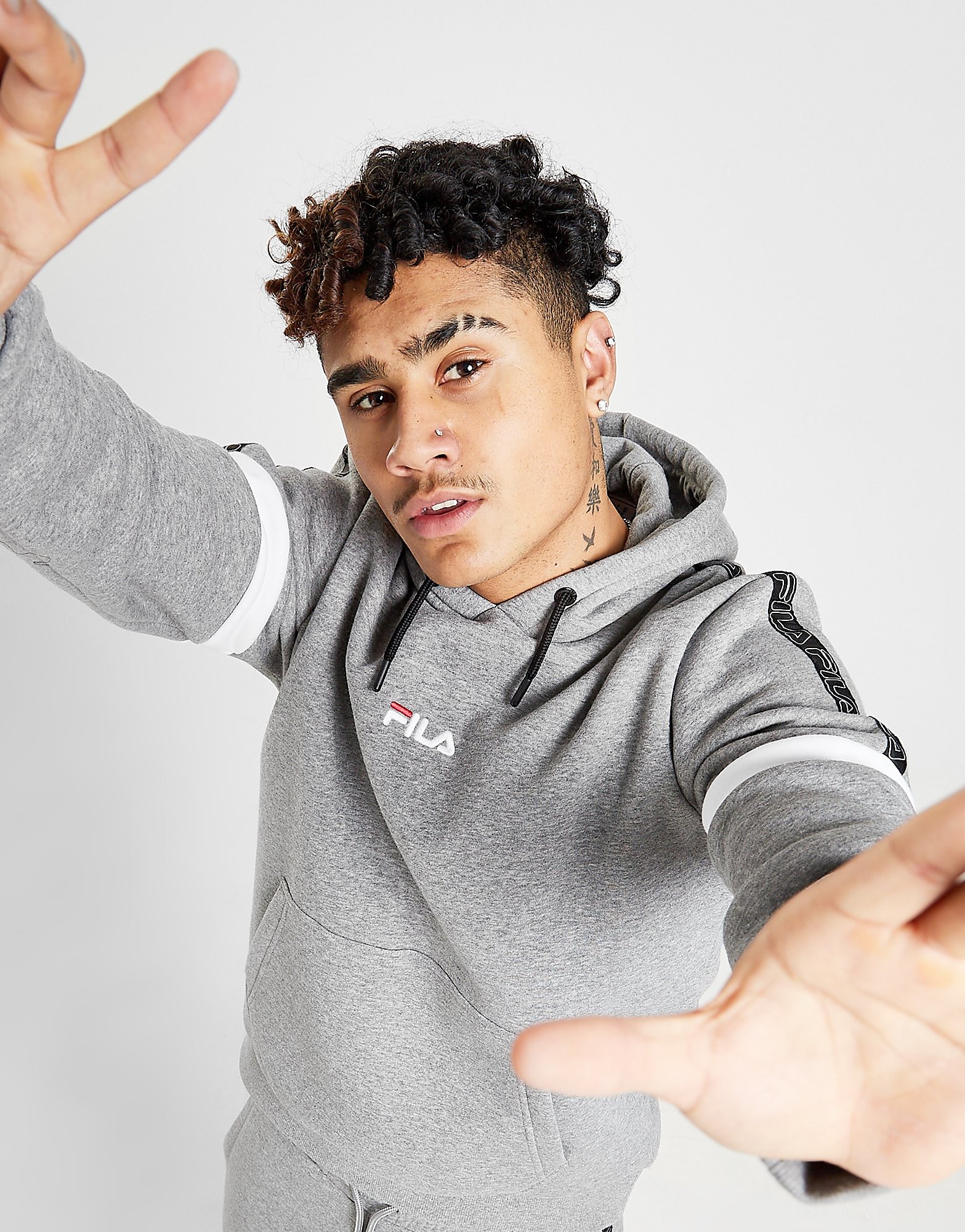 

Fila Emerson Hoodie - Only at JD - Grey - Mens, Grey