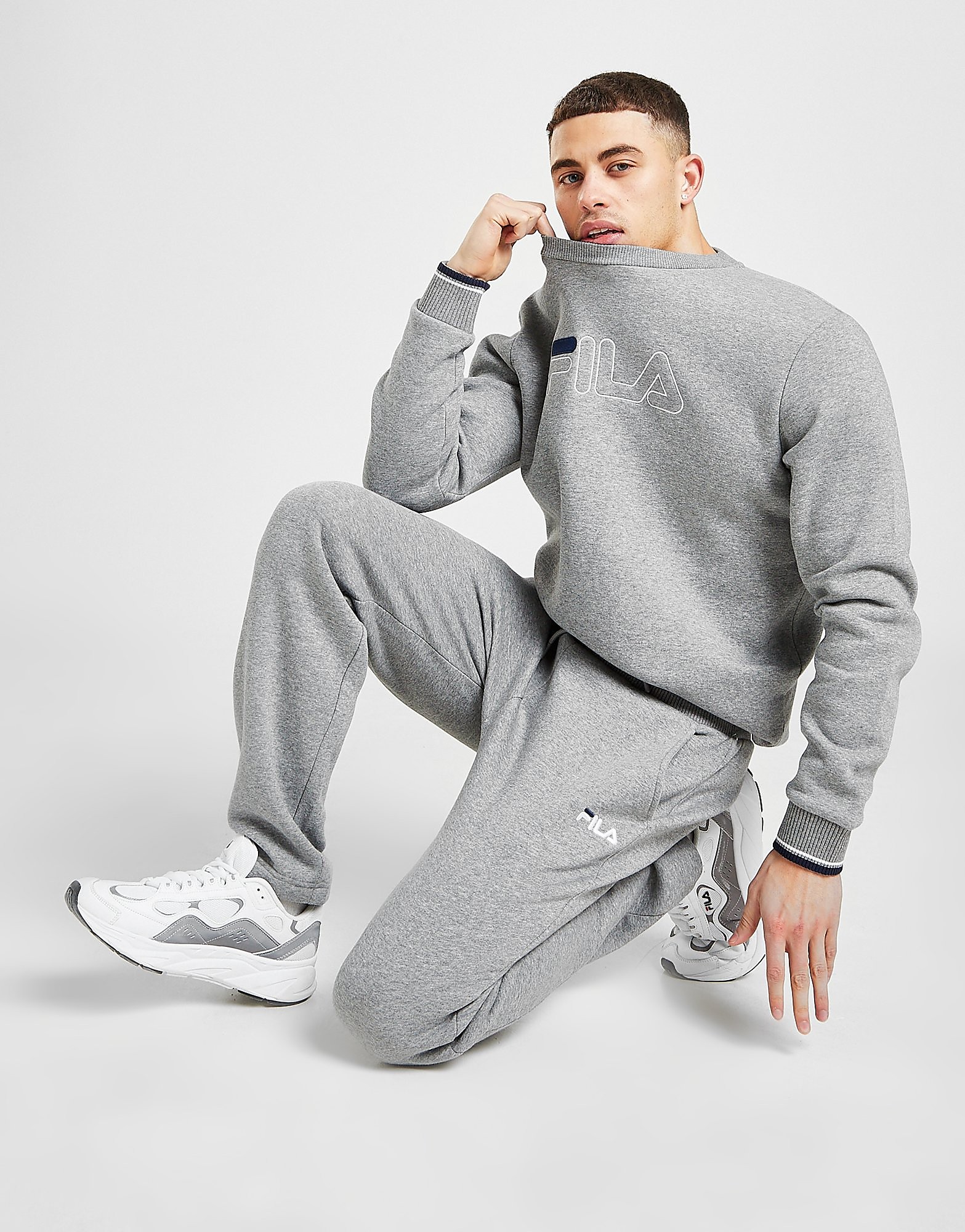 Fila Fred Joggers - Only at JD - Grey - Mens, Grey