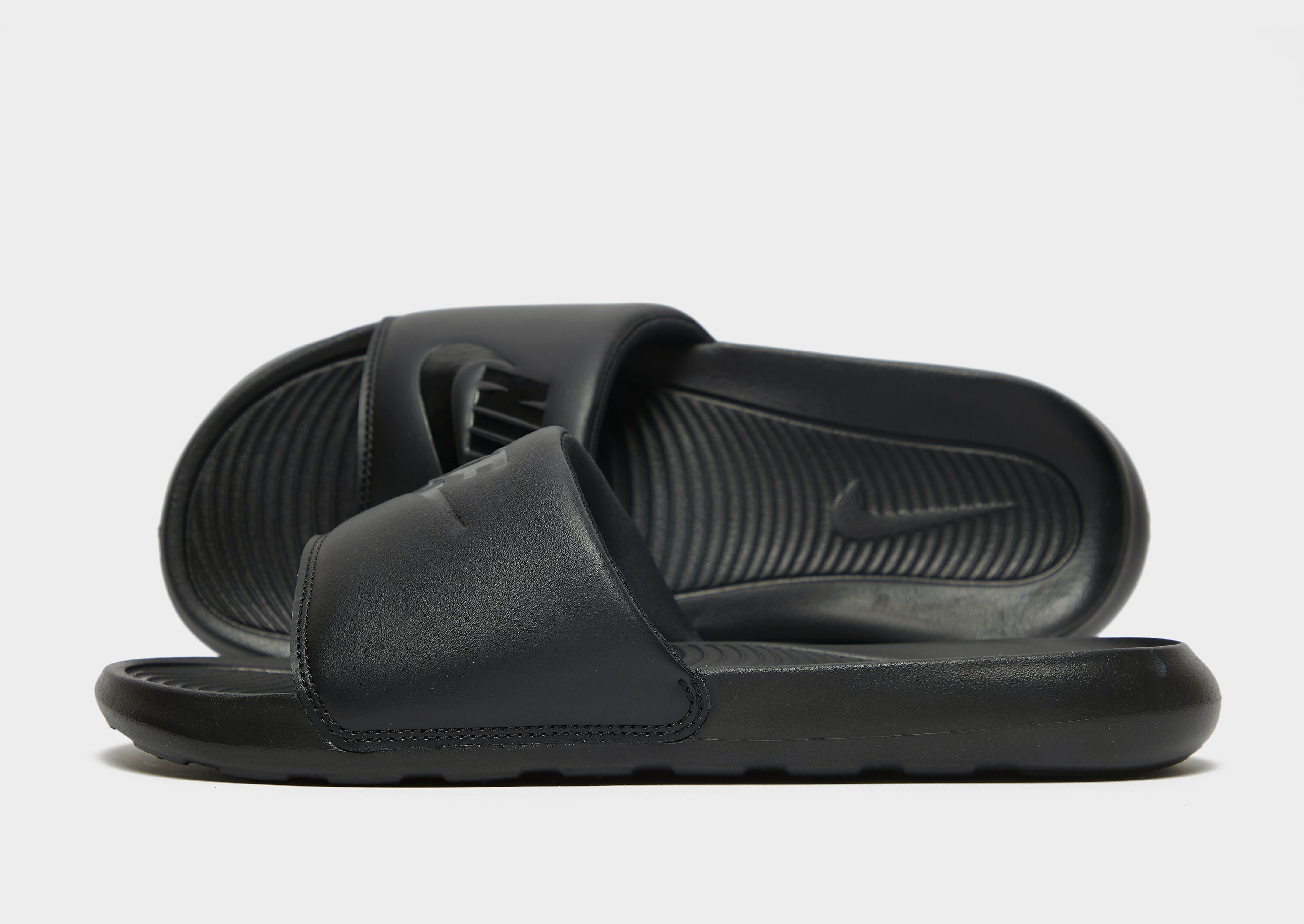 

Nike Victori One Slides - Black/Black/Black, Black/Black/Black
