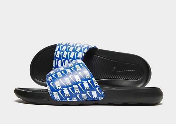 Nike Claquette avec imprimé Nike Victori One pour Homme - Game Royal/Black/Black, Game Royal/Black/B