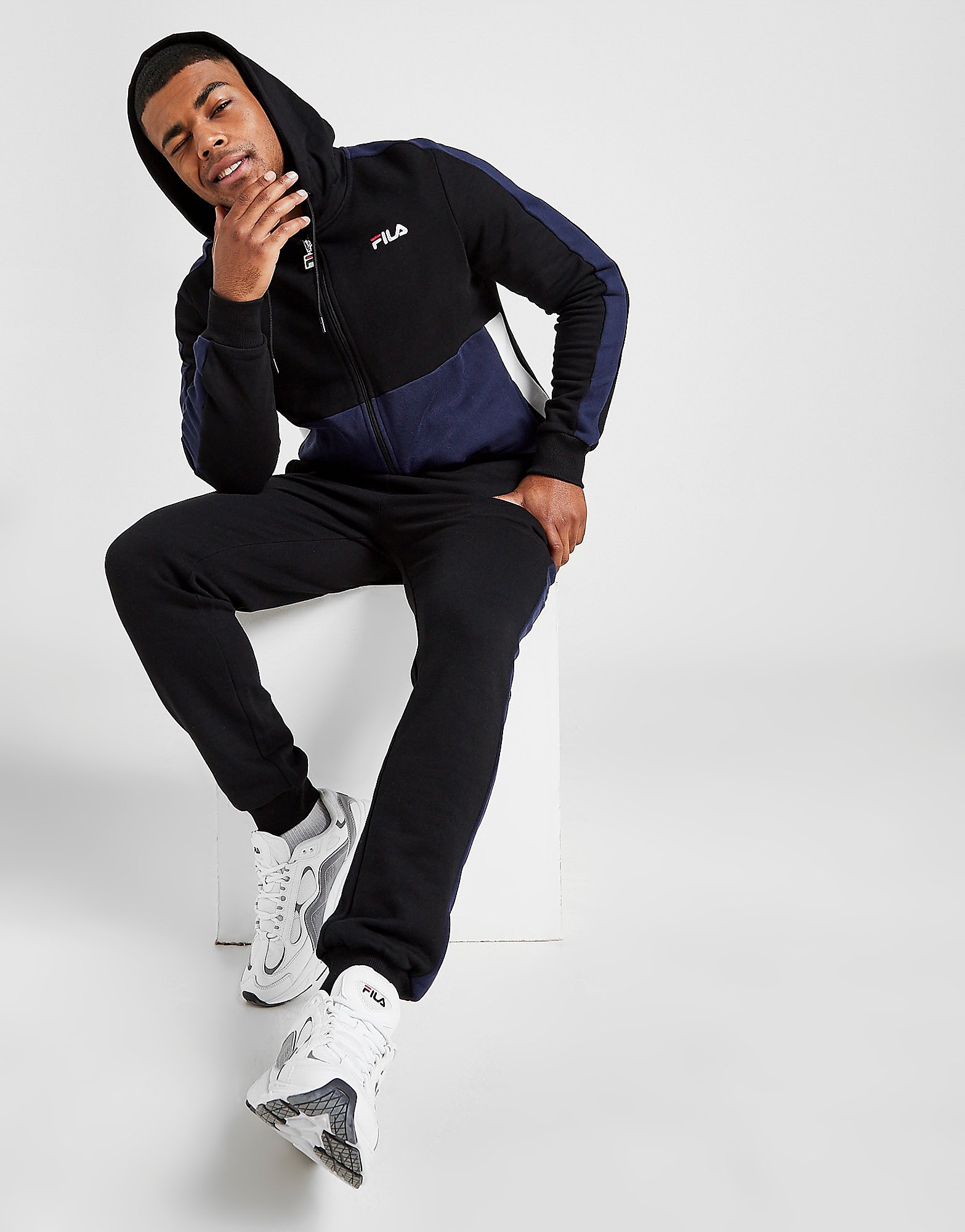 

Fila Francis Tracksuit - Only at JD - Black - Mens, Black