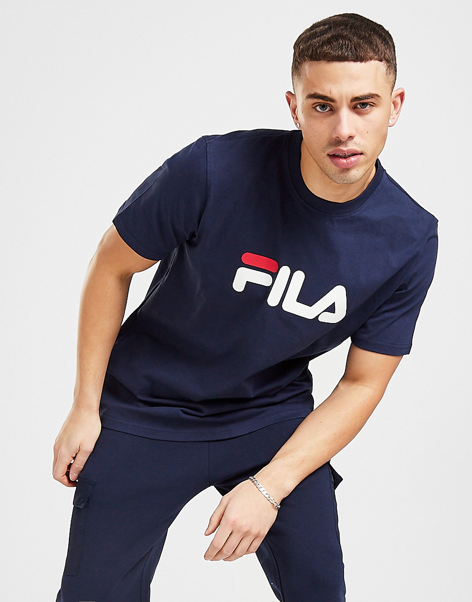 

Fila Noel T-Shirt - Only at JD - Navy - Mens, Navy