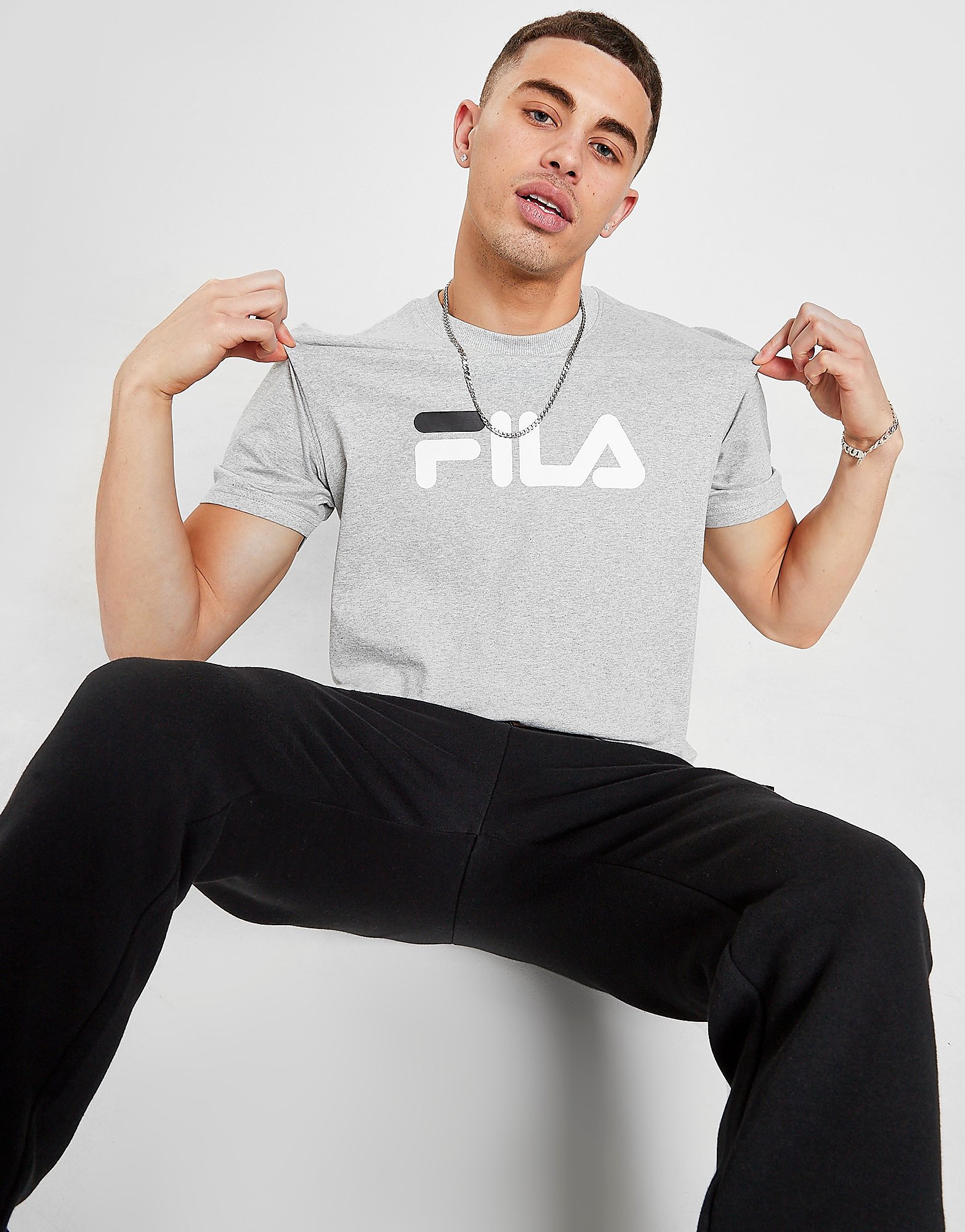 

Fila Noel T-Shirt - Only at JD - Grey - Mens, Grey