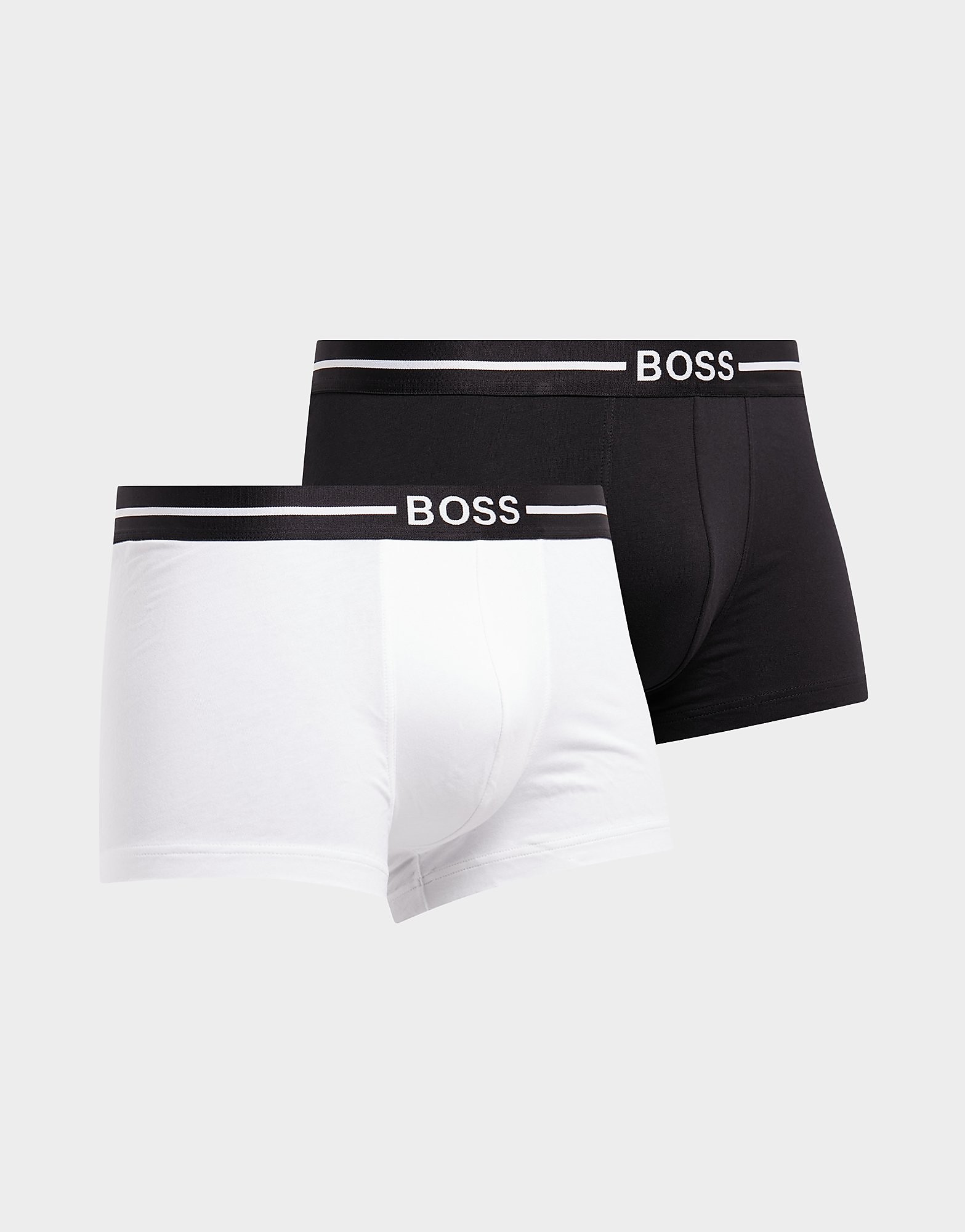

BOSS 3-Pack Trunks - Black/White - Mens, Black/White