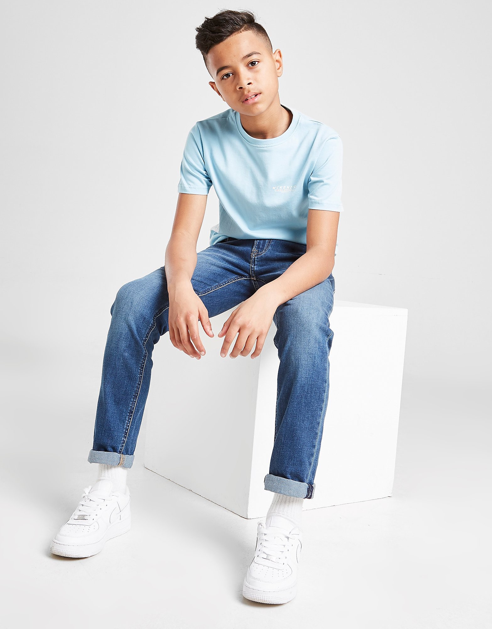 

McKenzie Essential T-Shirt Junior - Blue - Kids, Blue