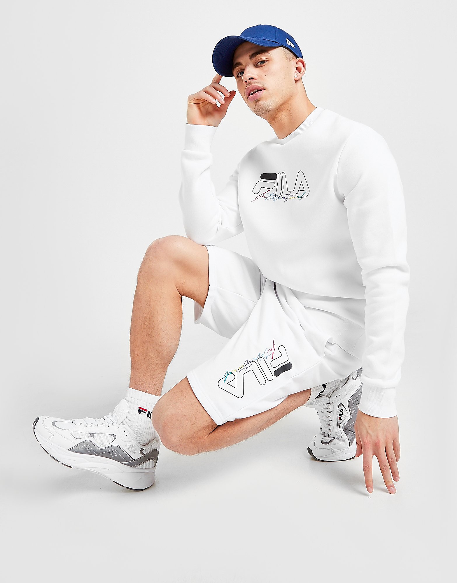 

Fila Parker Shorts - Only at JD - White - Mens, White