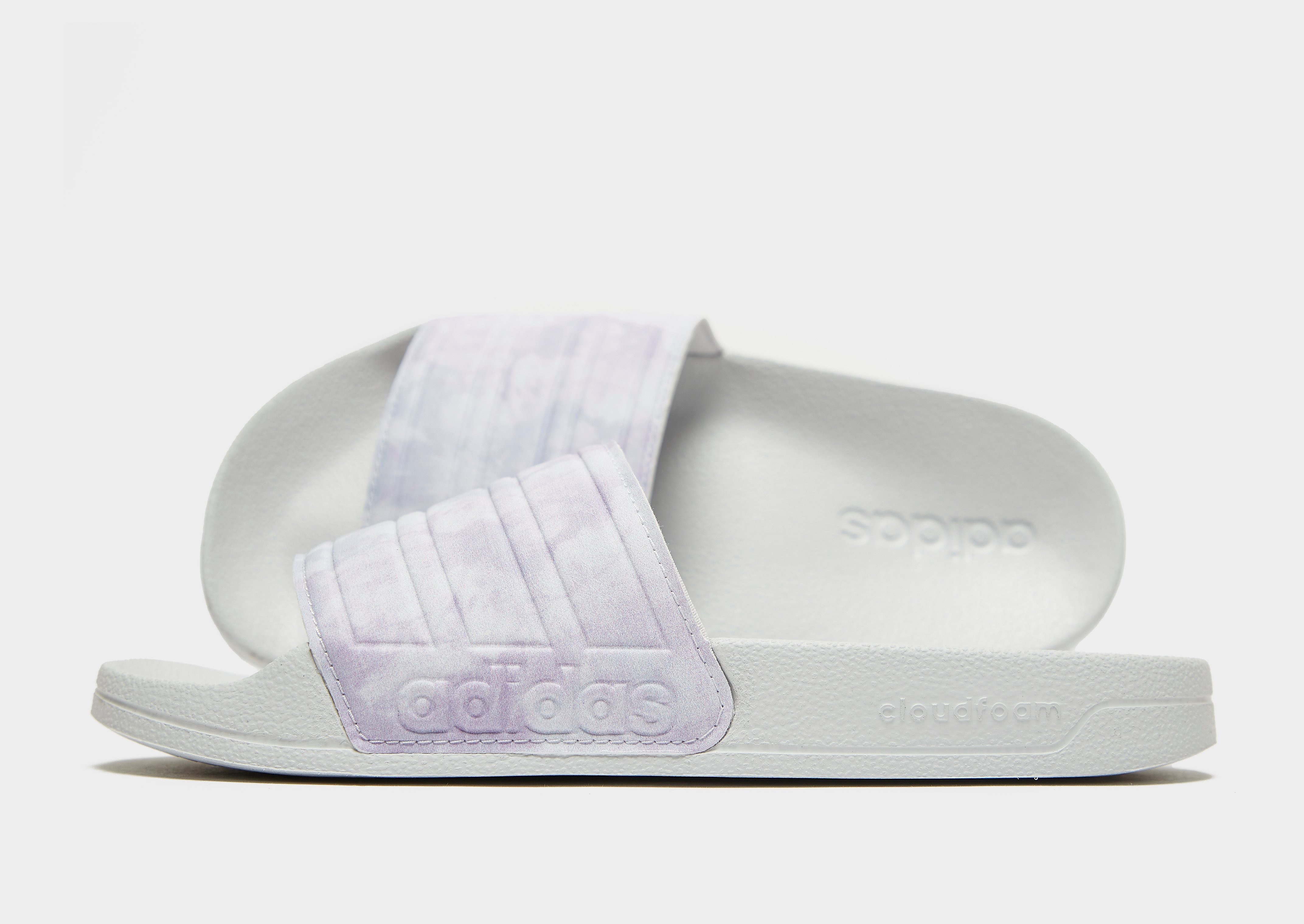 adidas Adilette Shower Slides Women's - Dash Grey / Dash Grey / Clear Lilac, Dash Grey / Dash Grey / Clear Lilac
