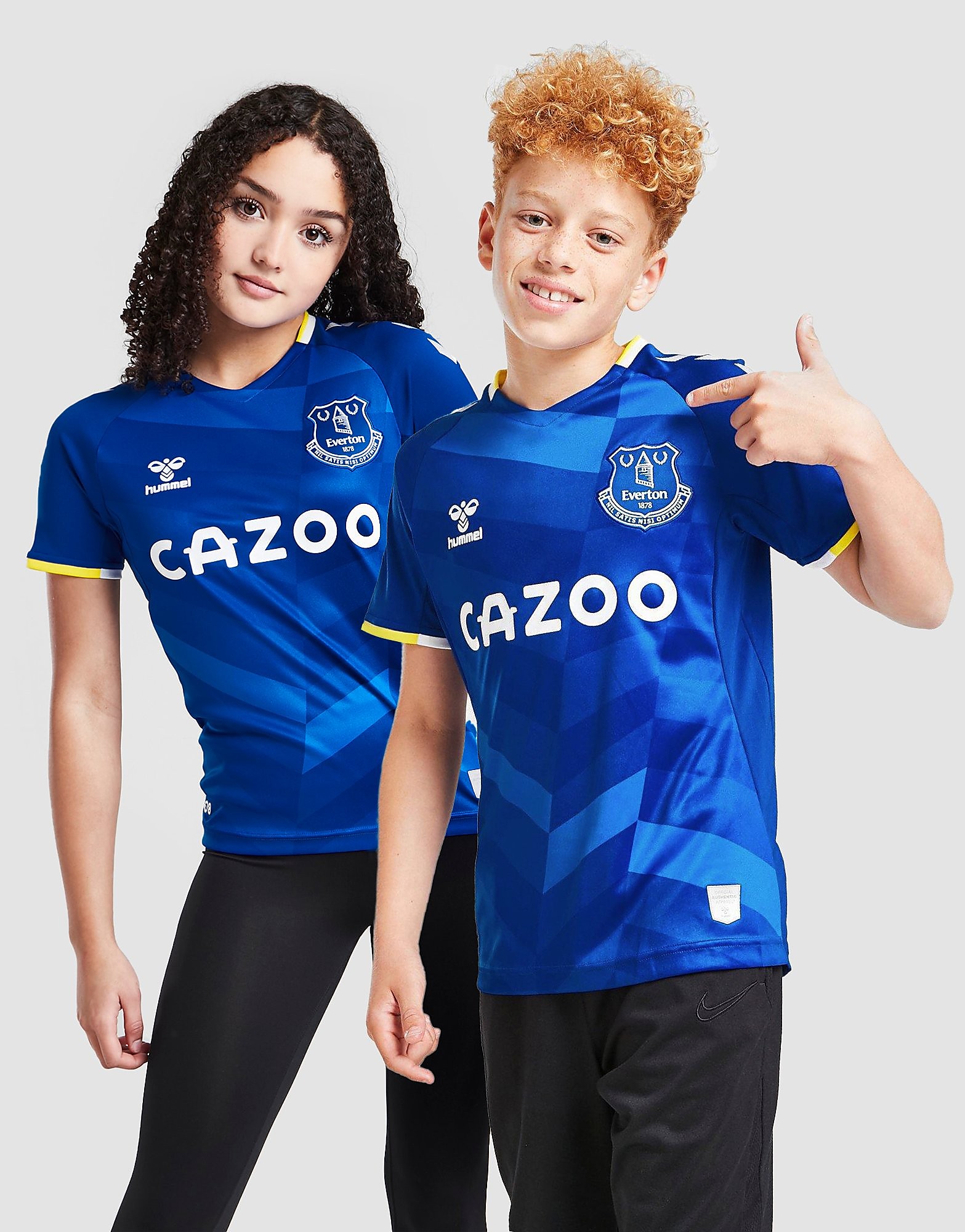 

Hummel Everton FC 2021/22 Home Shirt Junior - Blue - Kids, Blue