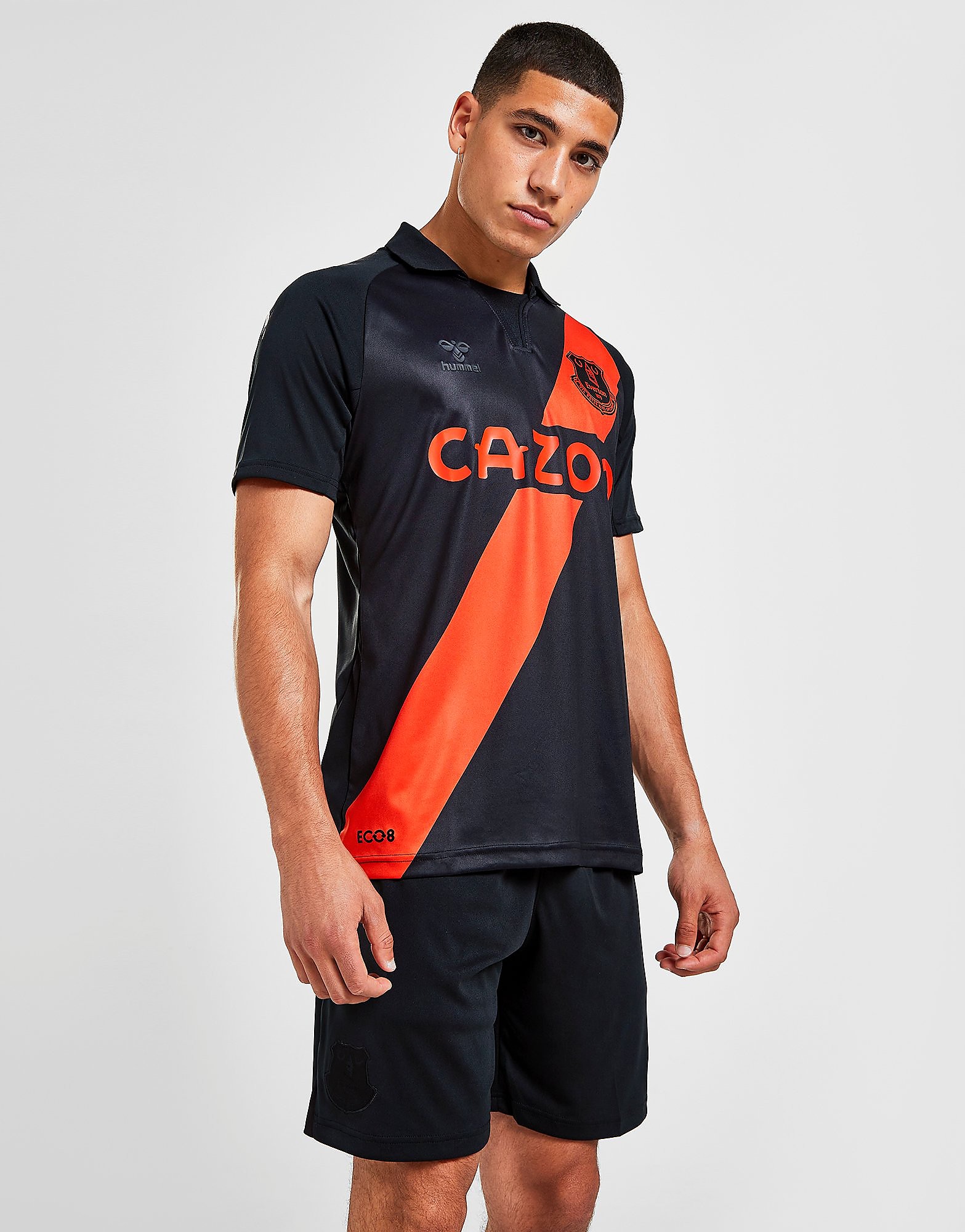 

Hummel Everton FC 2021/21 Away Shorts - Black - Mens, Black