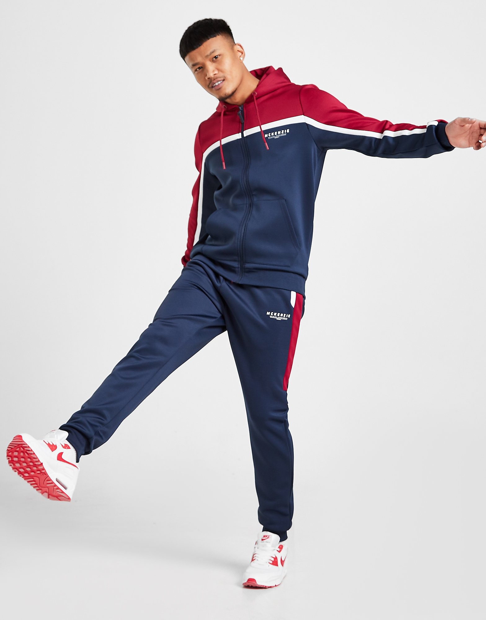 

McKenzie Patton Track Pants - Only at JD - Navy/Red - Mens, Navy/Red