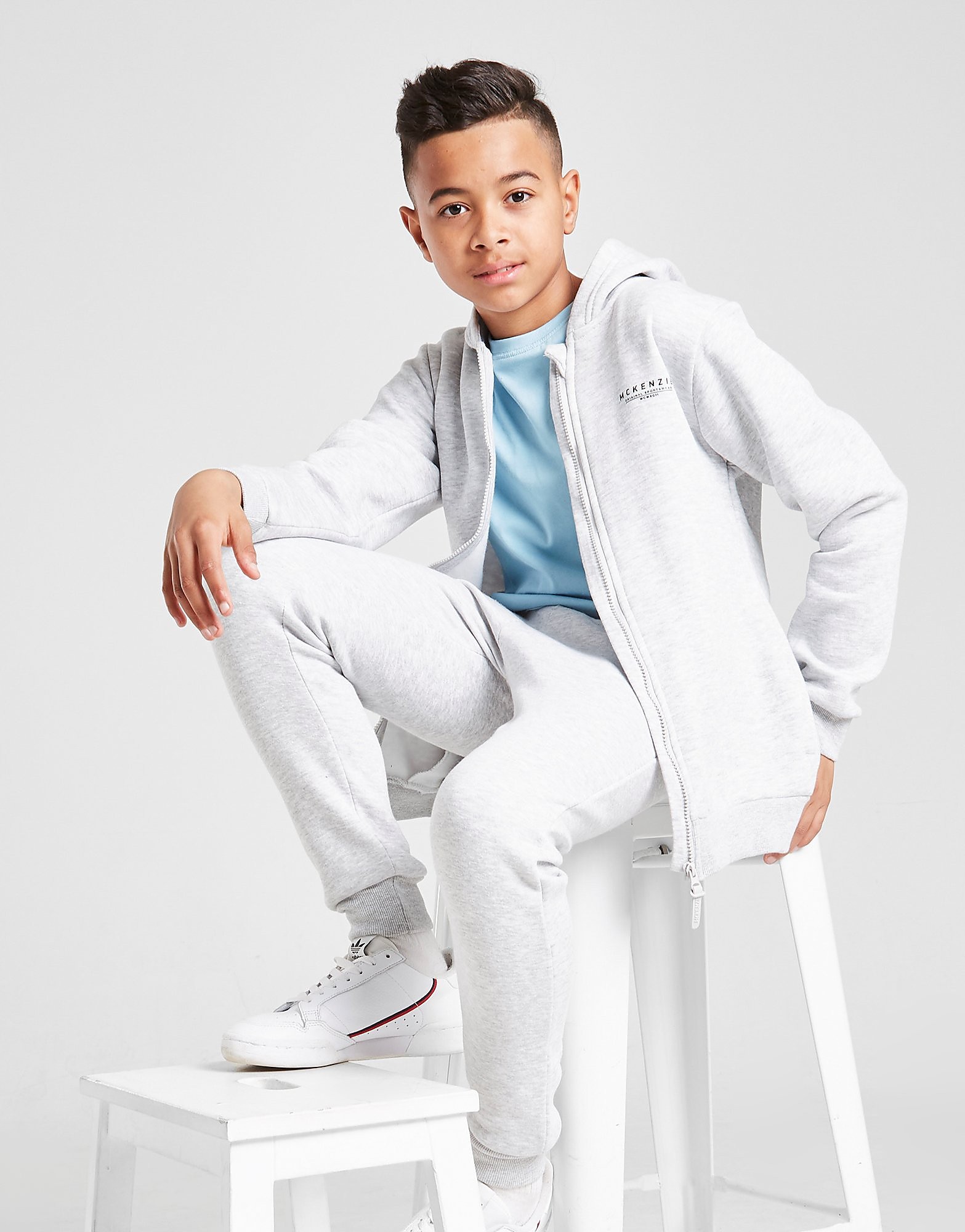

McKenzie Essential Zip Through Hoodie Junior - Grey - Kids, Grey