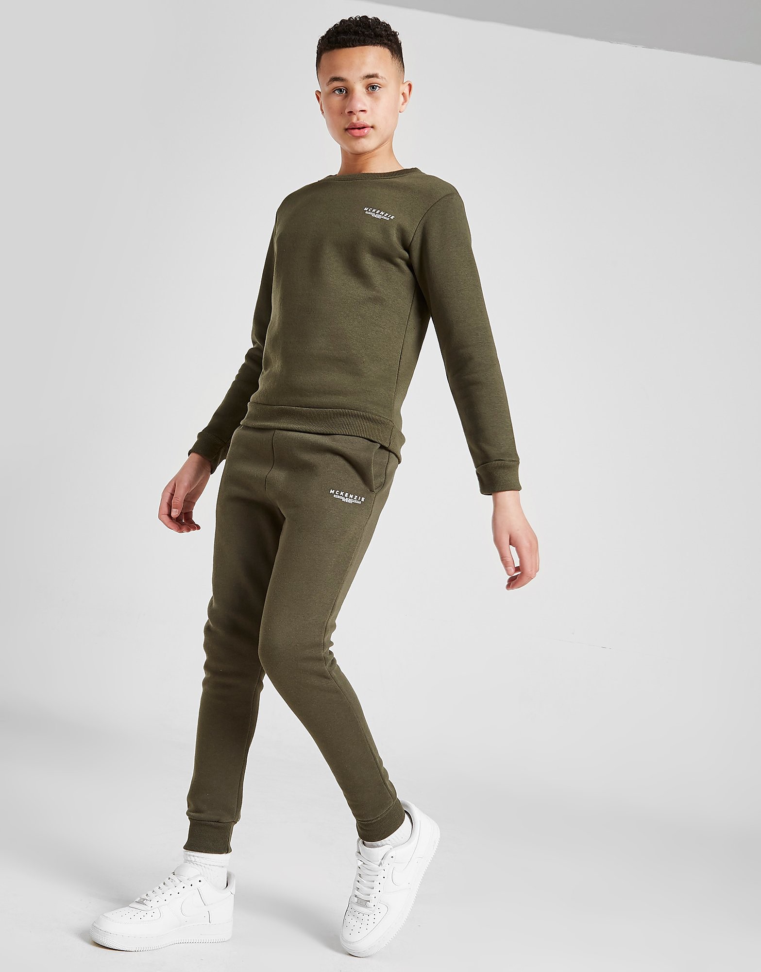 

McKenzie Essential Cuffed Joggers Junior - Green - Kids, Green