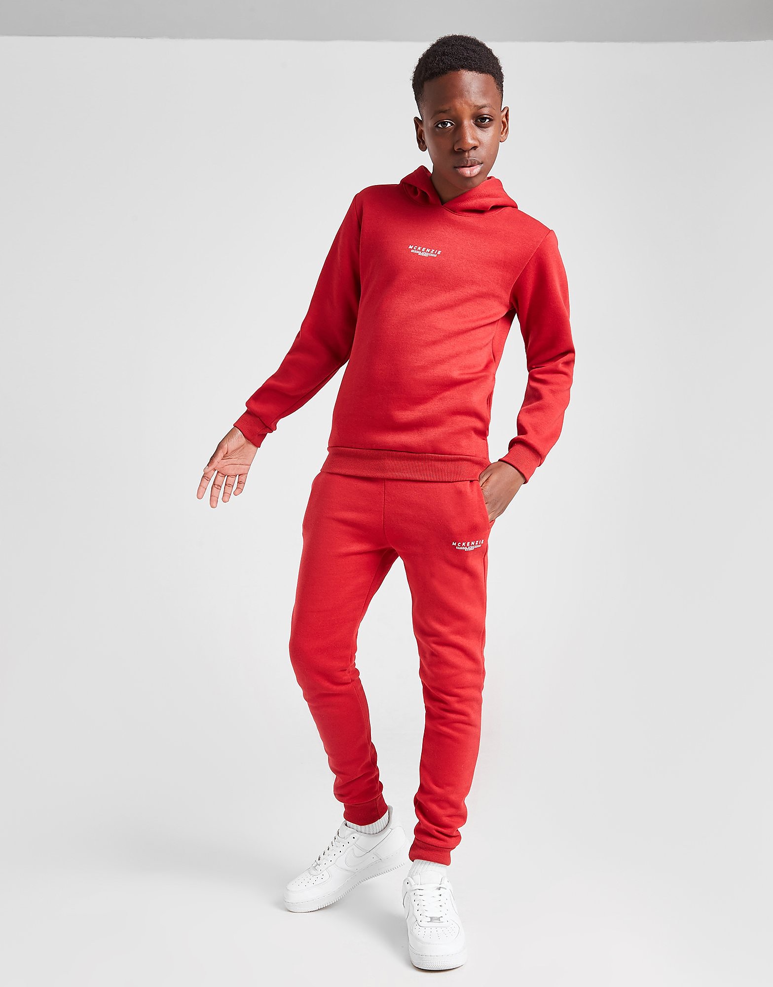 

McKenzie Essential Cuffed Joggers Junior - Red - Kids, Red