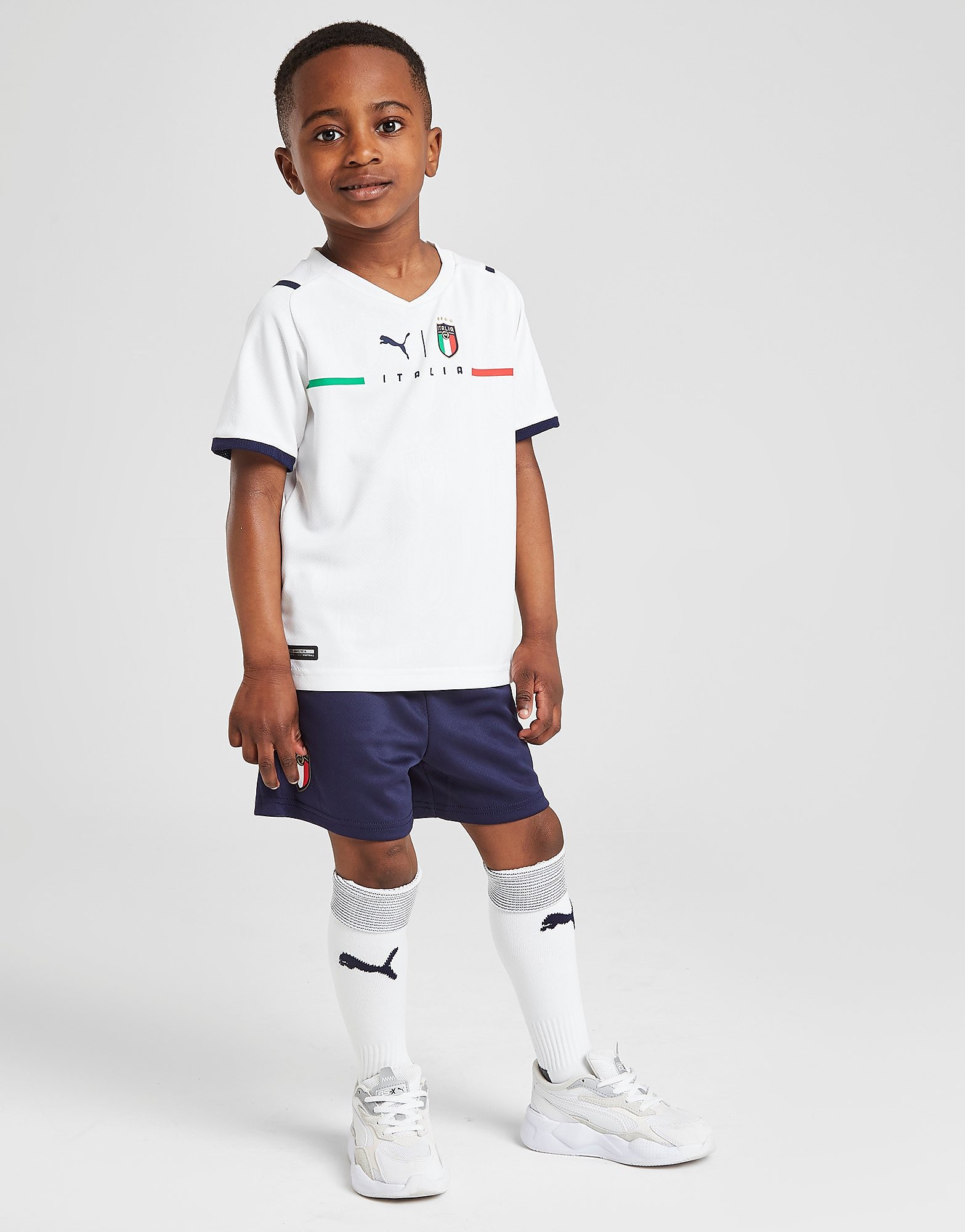 

Puma Italy 2021 Away Kit Children - White - Kids, White