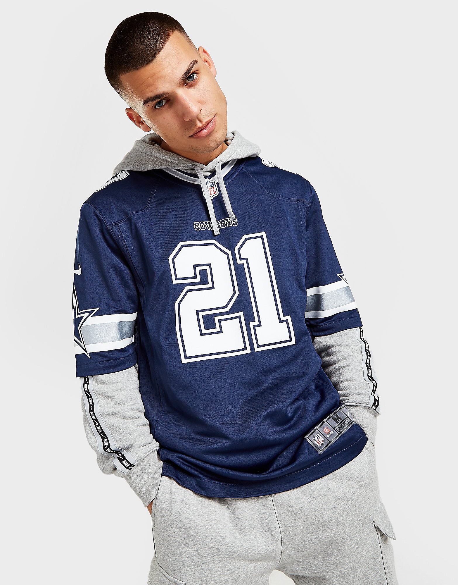 

Nike NFL Dallas Cowboys Elliot #21 Jersey - Navy - Mens, Navy