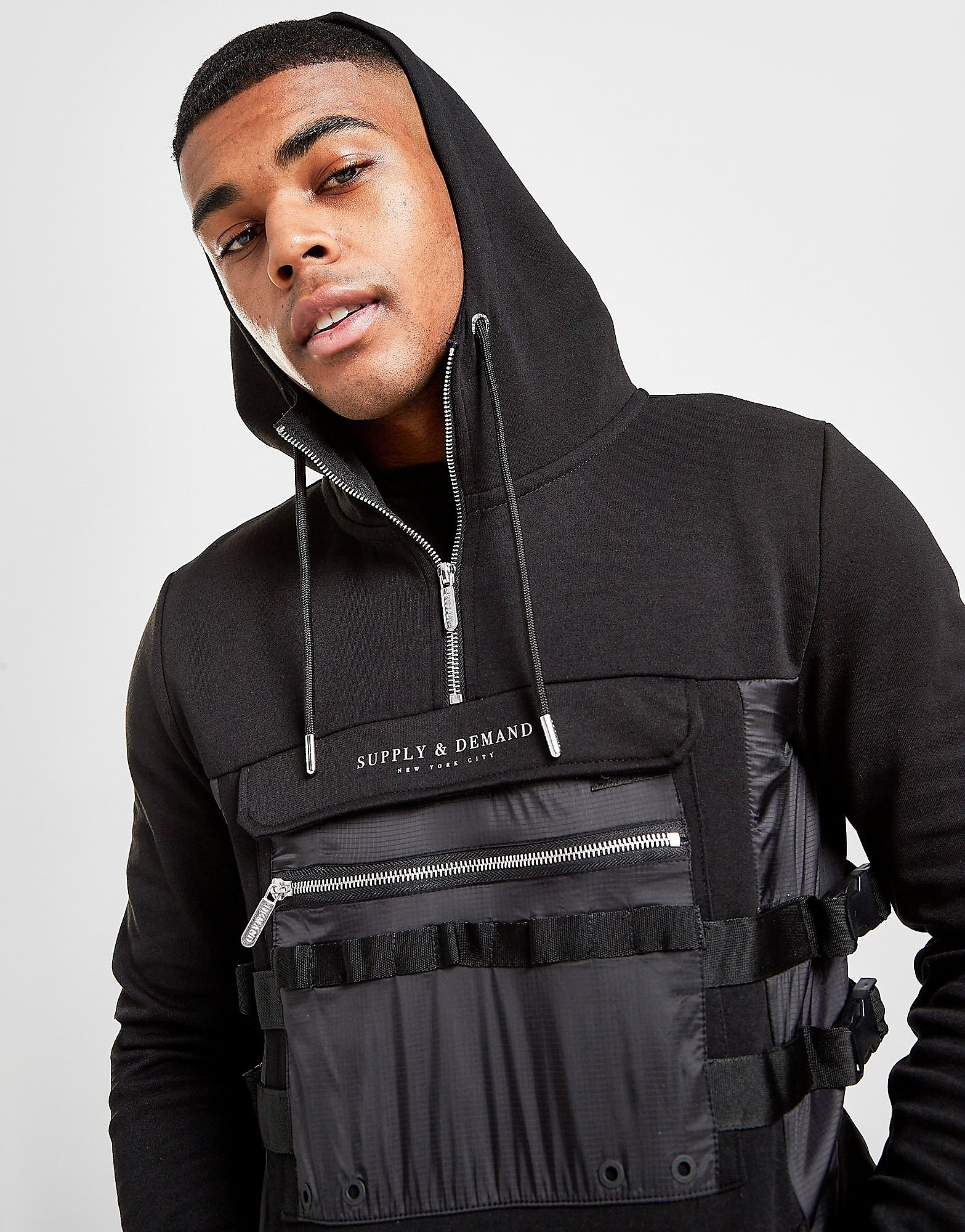 

Supply & Demand Function Hoodie - Black - Mens, Black