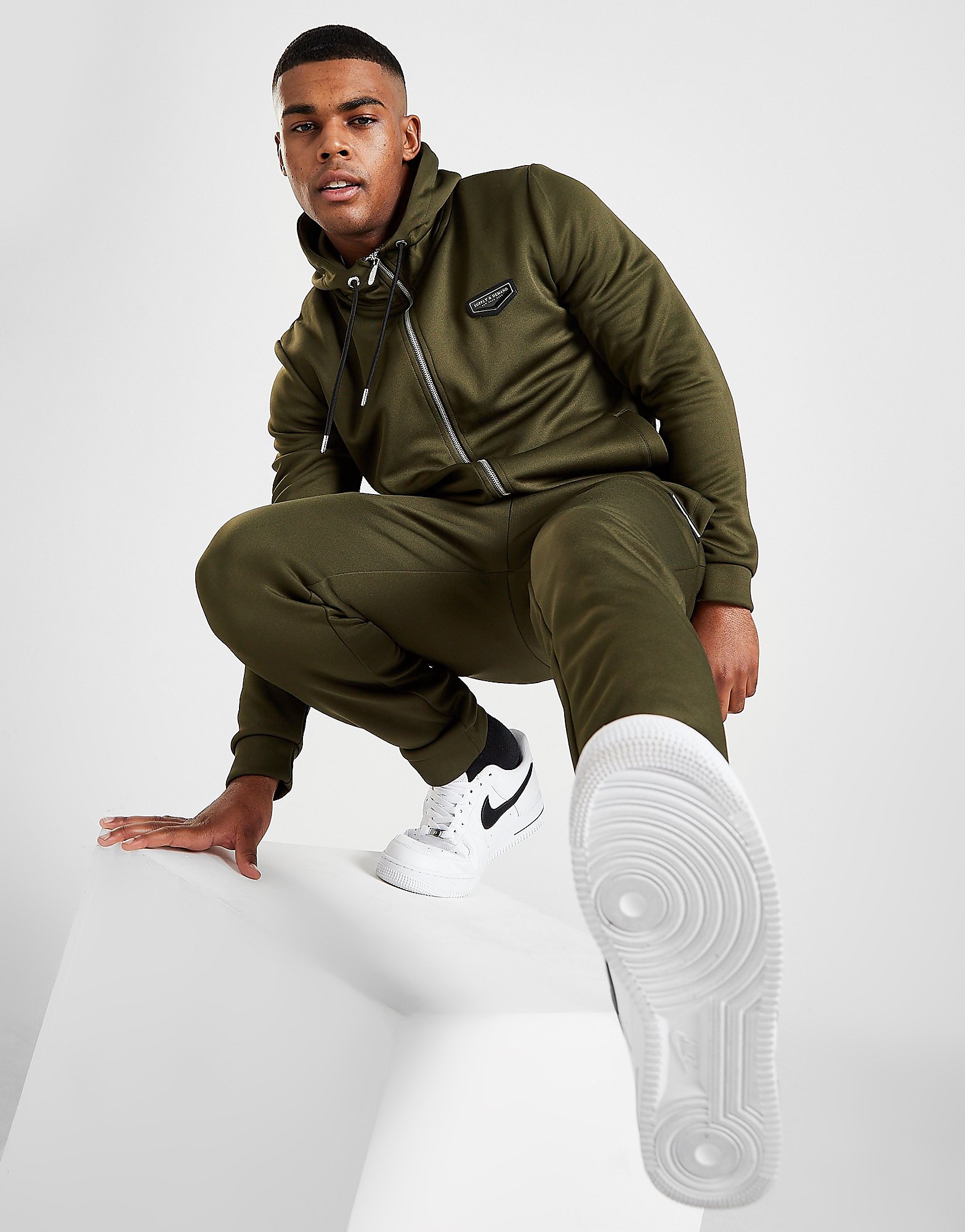 

Supply & Demand Station Tracksuit - Green - Mens, Green