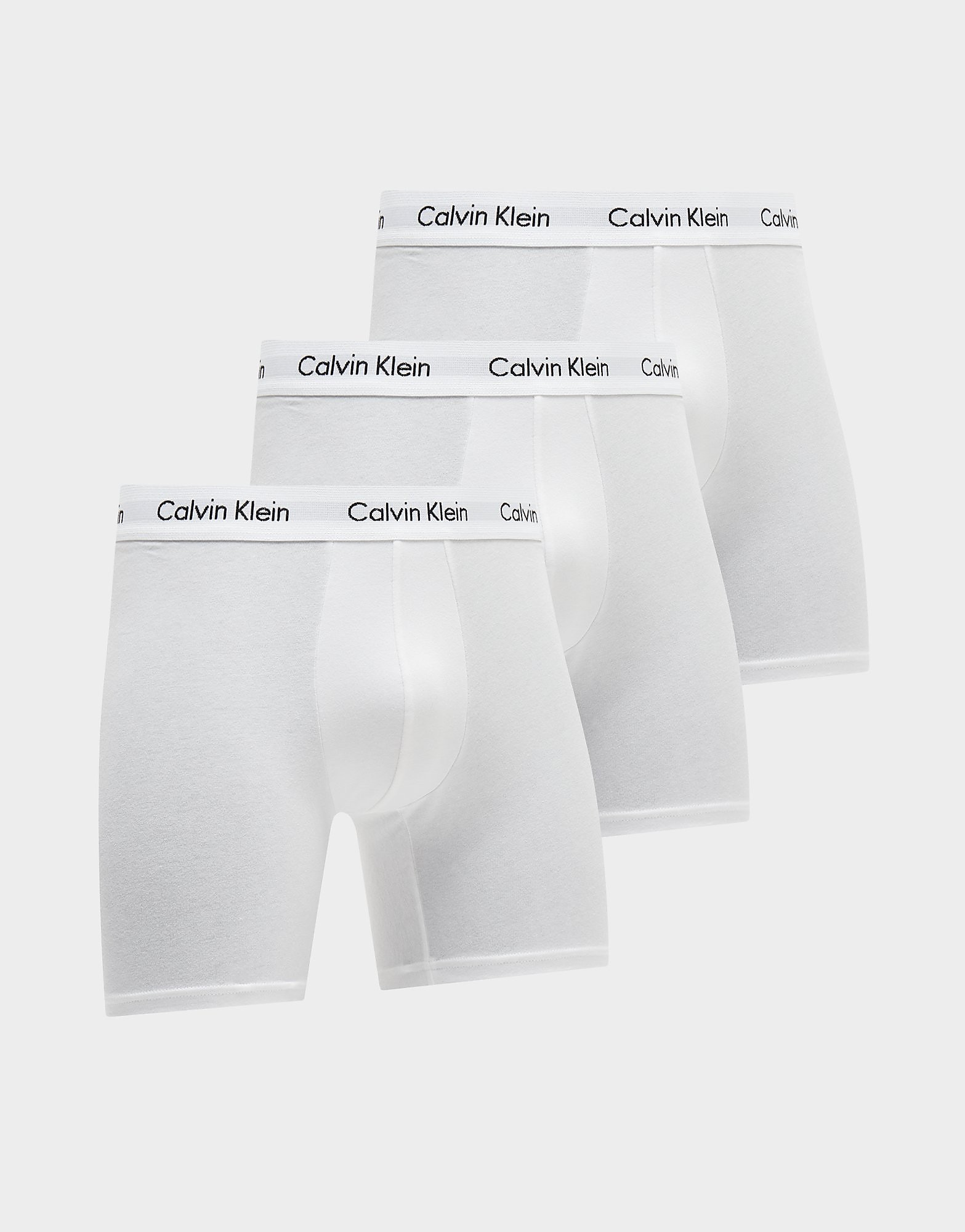 

Calvin Klein Underwear 3 Pack Boxers - White/WHT - Mens, White/WHT
