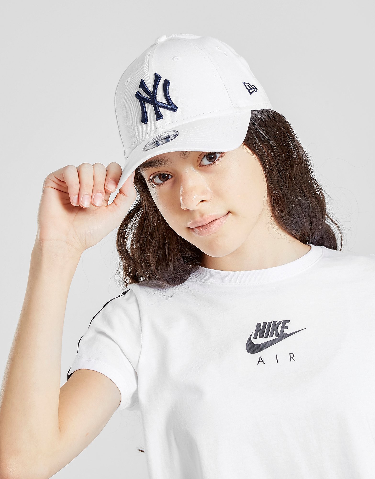 

New Era MLB 9FORTY New York Yankees Cap Junior - White - Kids, White