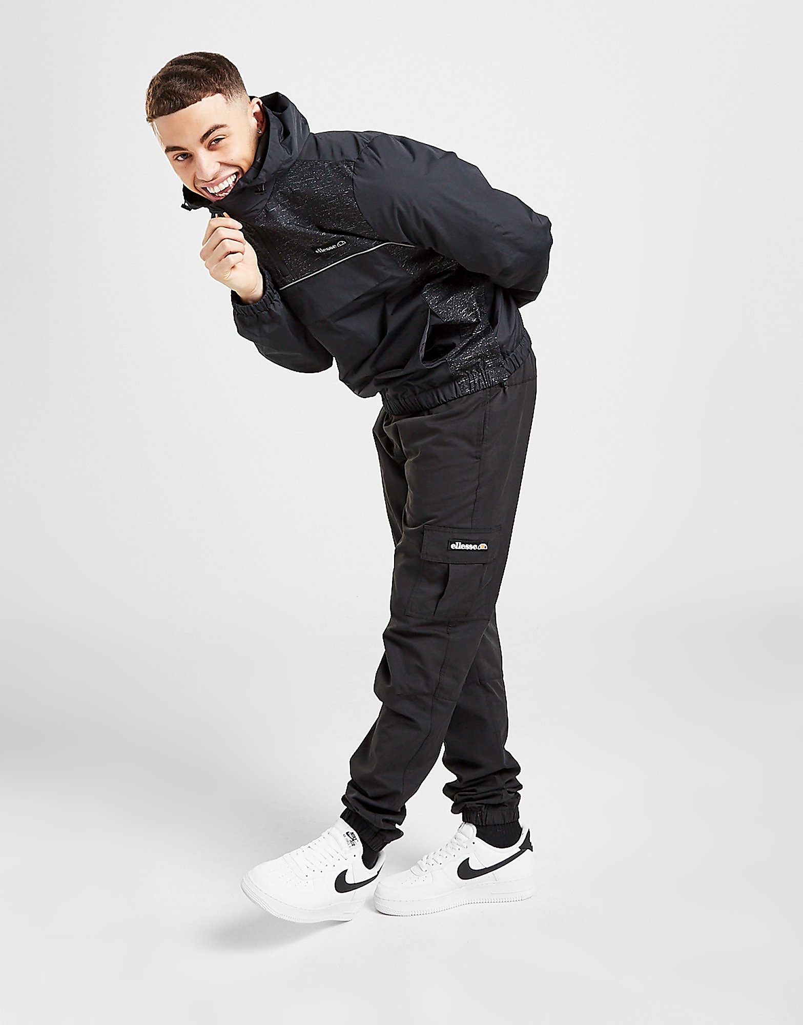 

Ellesse Morinos Woven Cargo Pants - Only at JD - Black - Mens, Black
