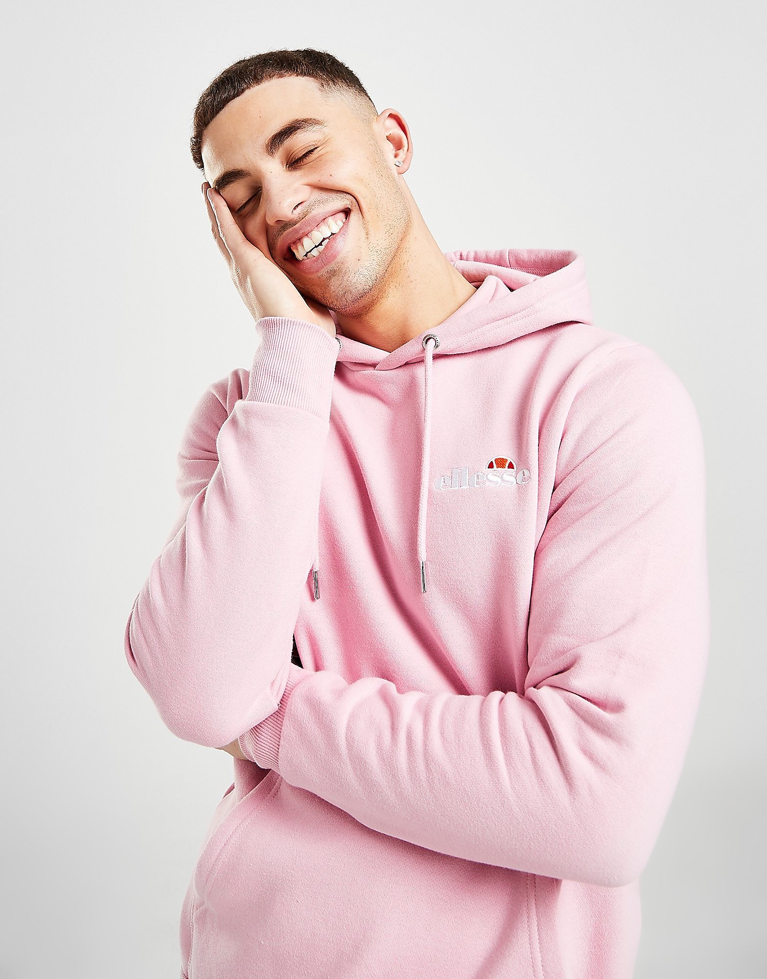 

Ellesse Aristos Overhead Hoodie - Pink - Mens, Pink