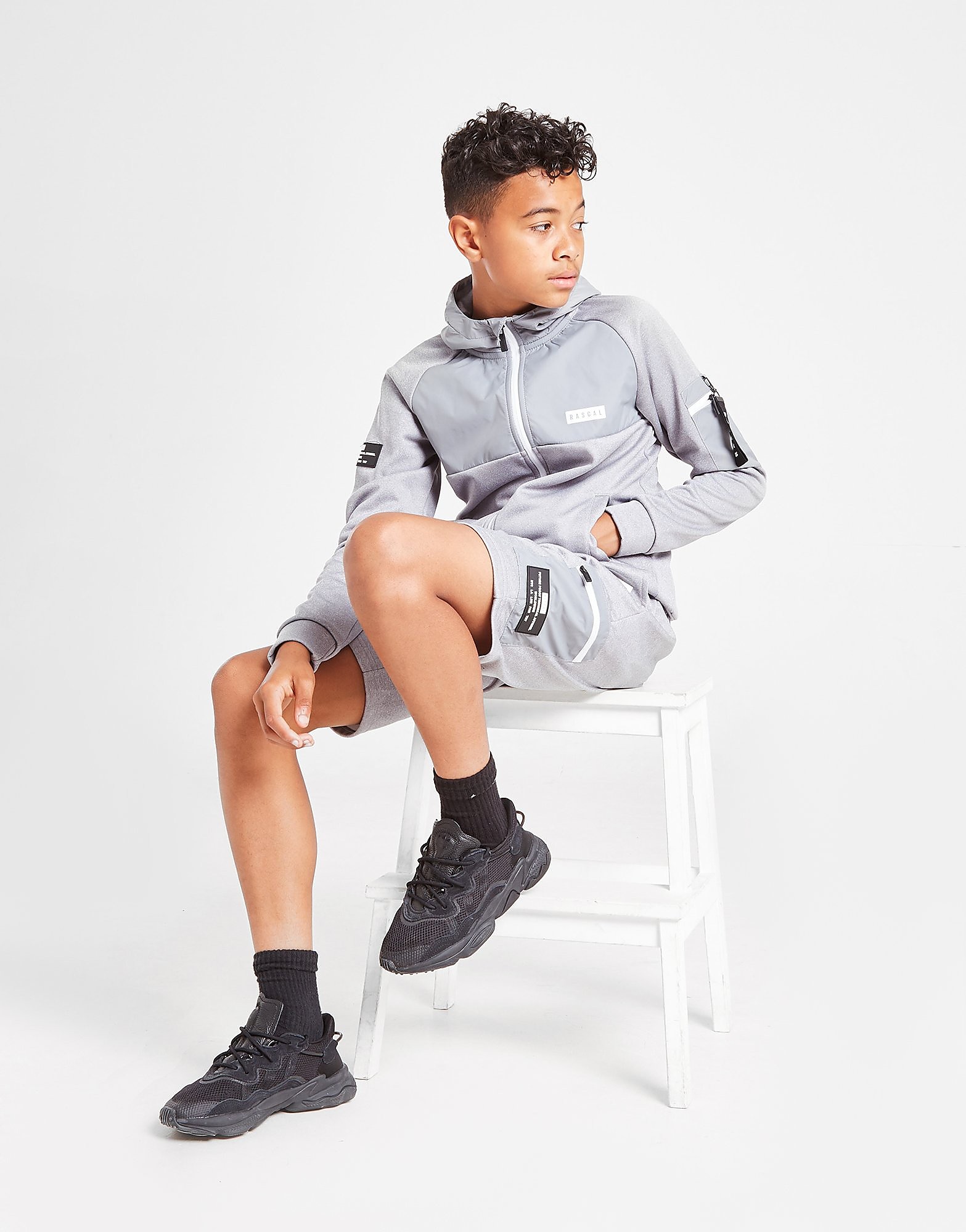 

Rascal Tech Utility Shorts Junior - Only at JD - Grey - Kids, Grey