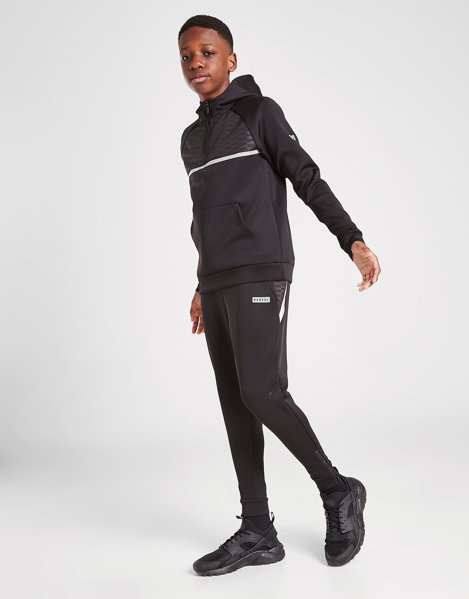 

Rascal Mono Poly Track Pants Junior - Black - Kids, Black