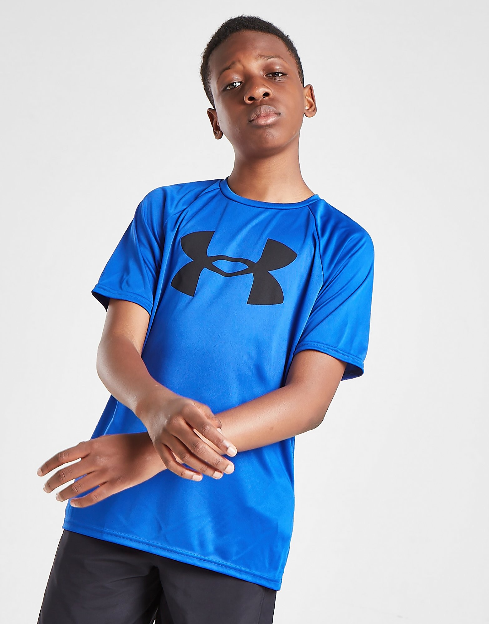 

Under Armour Tech Big Logo T-Shirt Junior - Blue - Kids, Blue