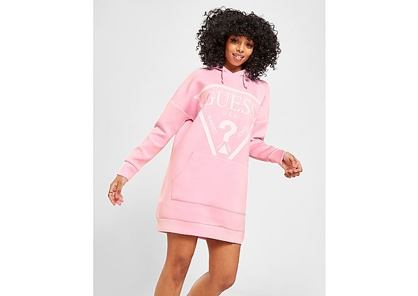 GUESS Triangle Logo Hoodie Dress