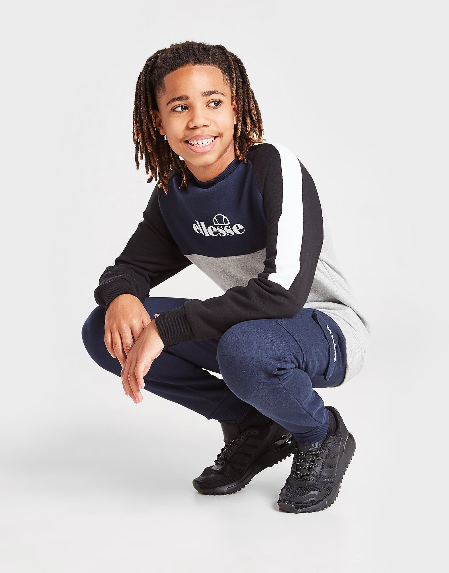 

Ellesse Solem Crew Sweatshirt Junior - Only at JD - Grey - Kids, Grey