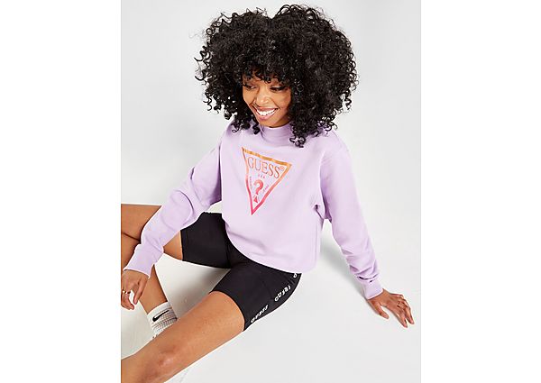 GUESS Shine Logo Crew Sweatshirt
