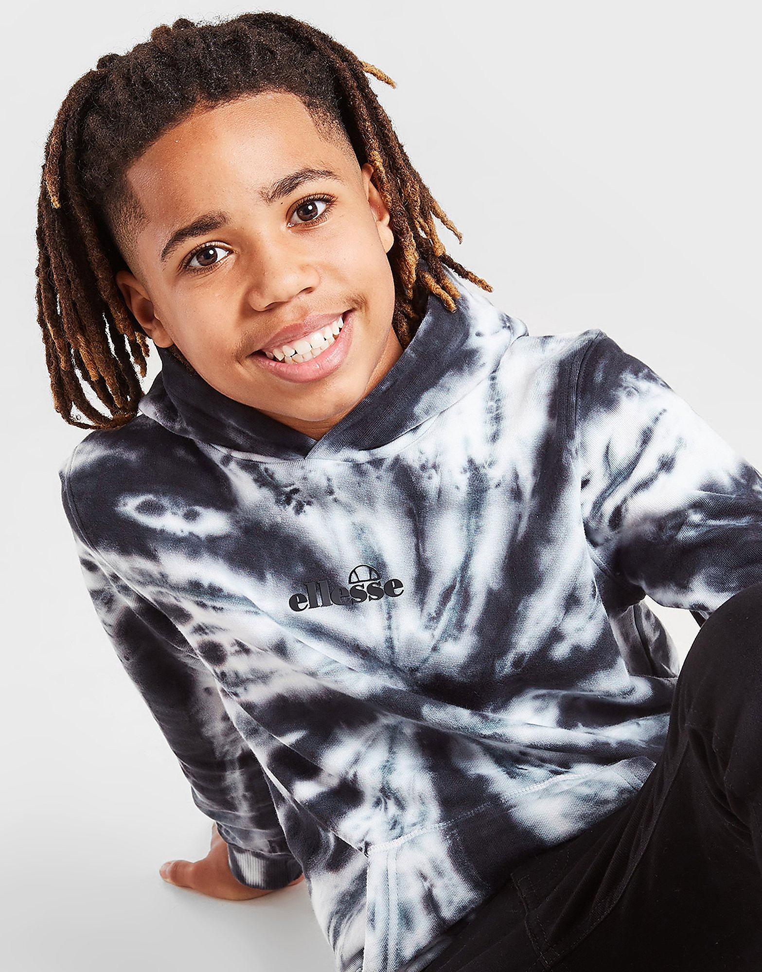 

Ellesse Stradios Tie Dye Hoodie Junior - Only at JD - Black - Kids, Black