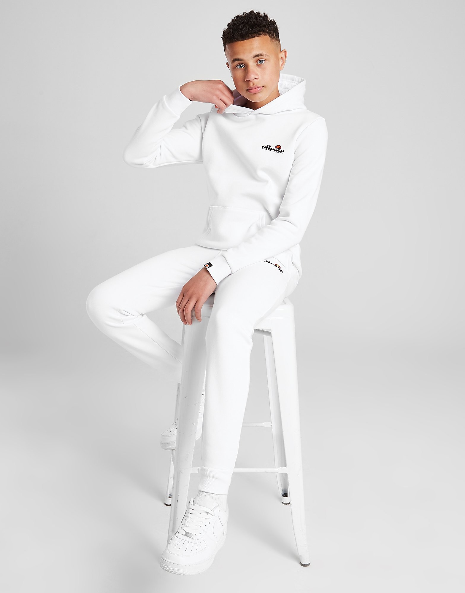

Ellesse Stralos Overhead Hoodie Junior - White - Kids, White
