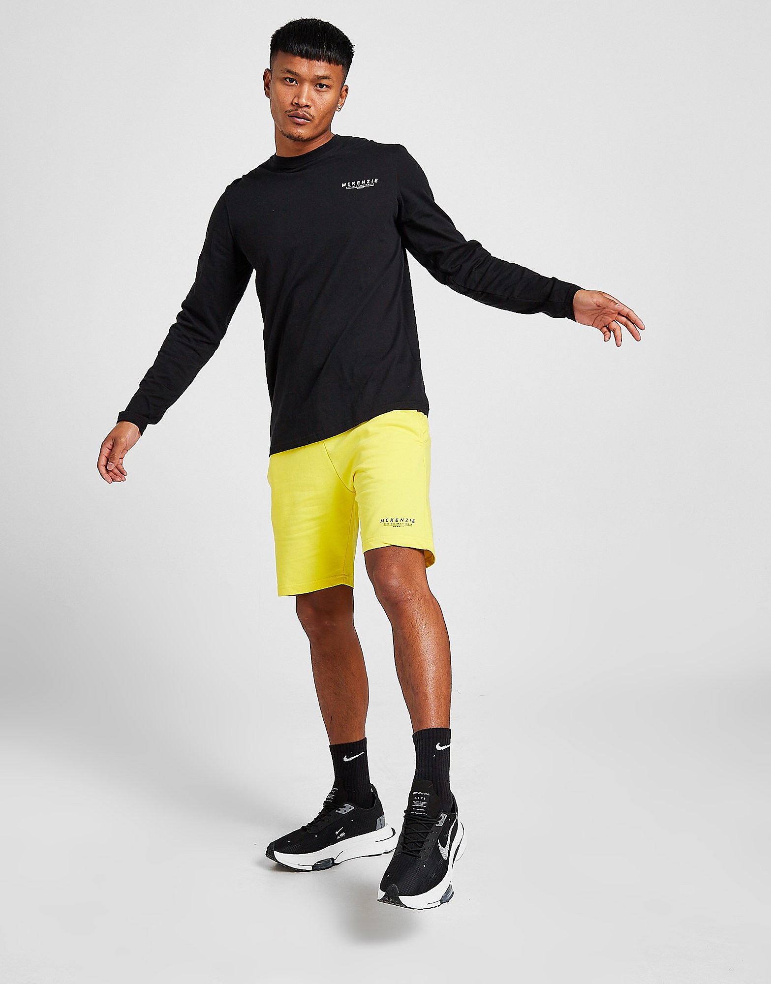 

McKenzie Essential Fleece Shorts - Only at JD - Yellow - Mens, Yellow