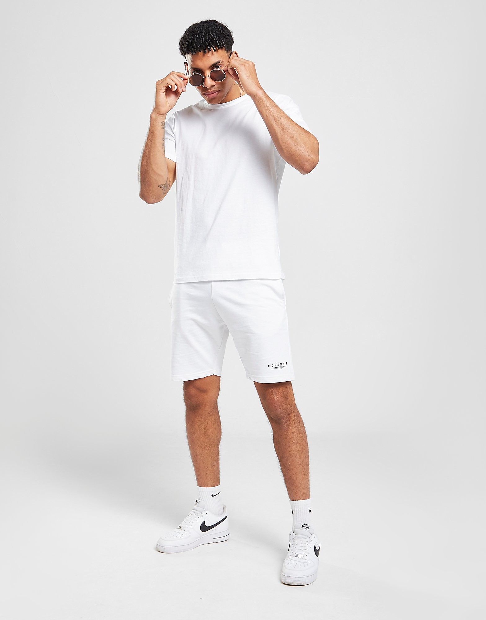 

McKenzie Essential Fleece Shorts - Only at JD - White - Mens, White