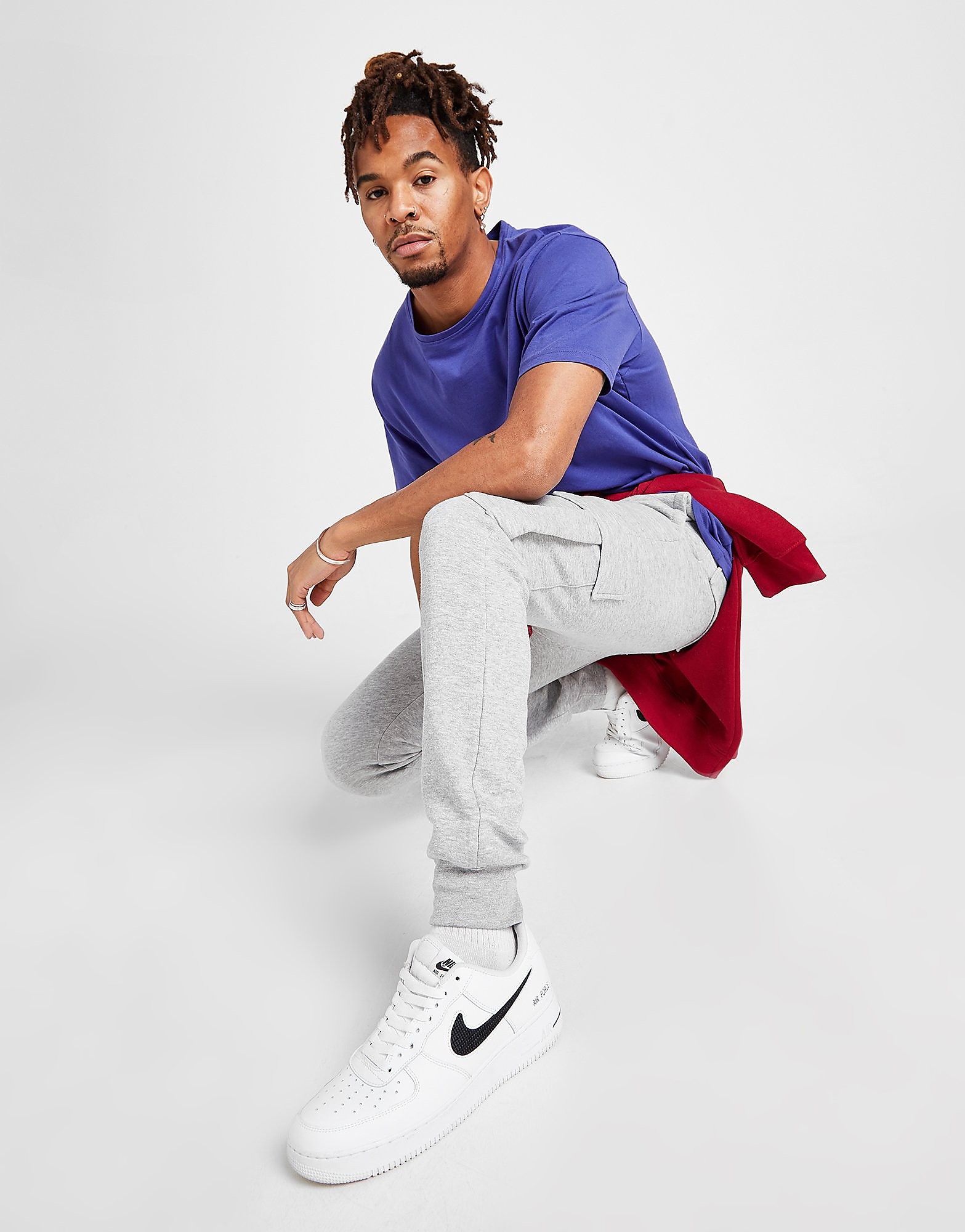 

Sustainable Essentials Cargo Joggers - Grey - Mens, Grey