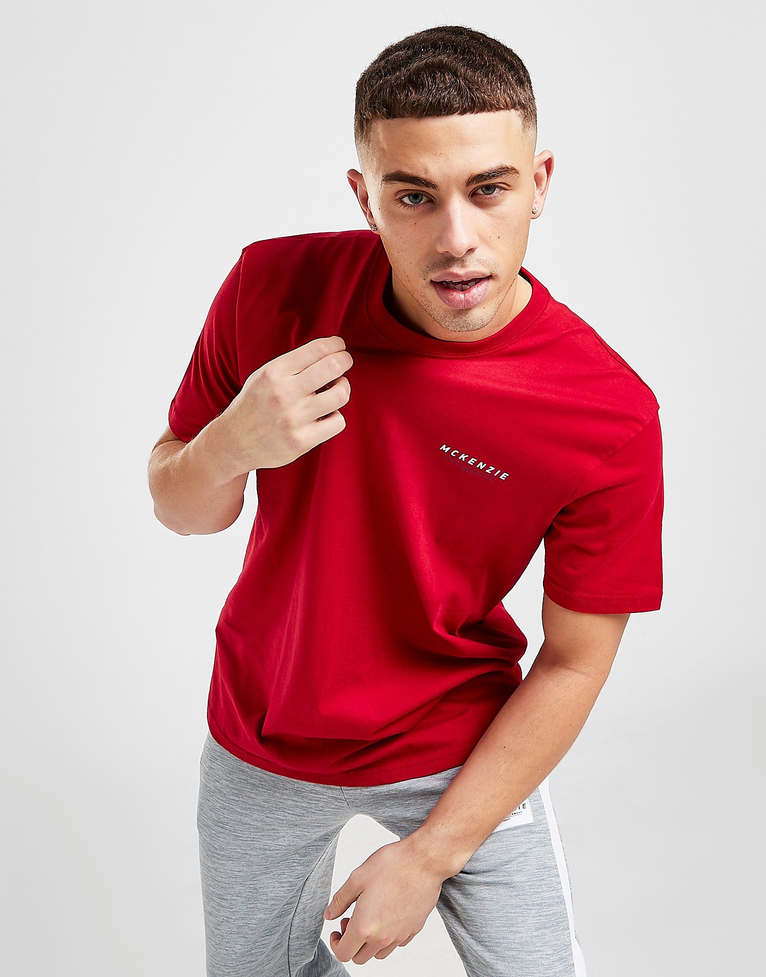

McKenzie Essential T-Shirt - Only at JD - Red - Mens, Red