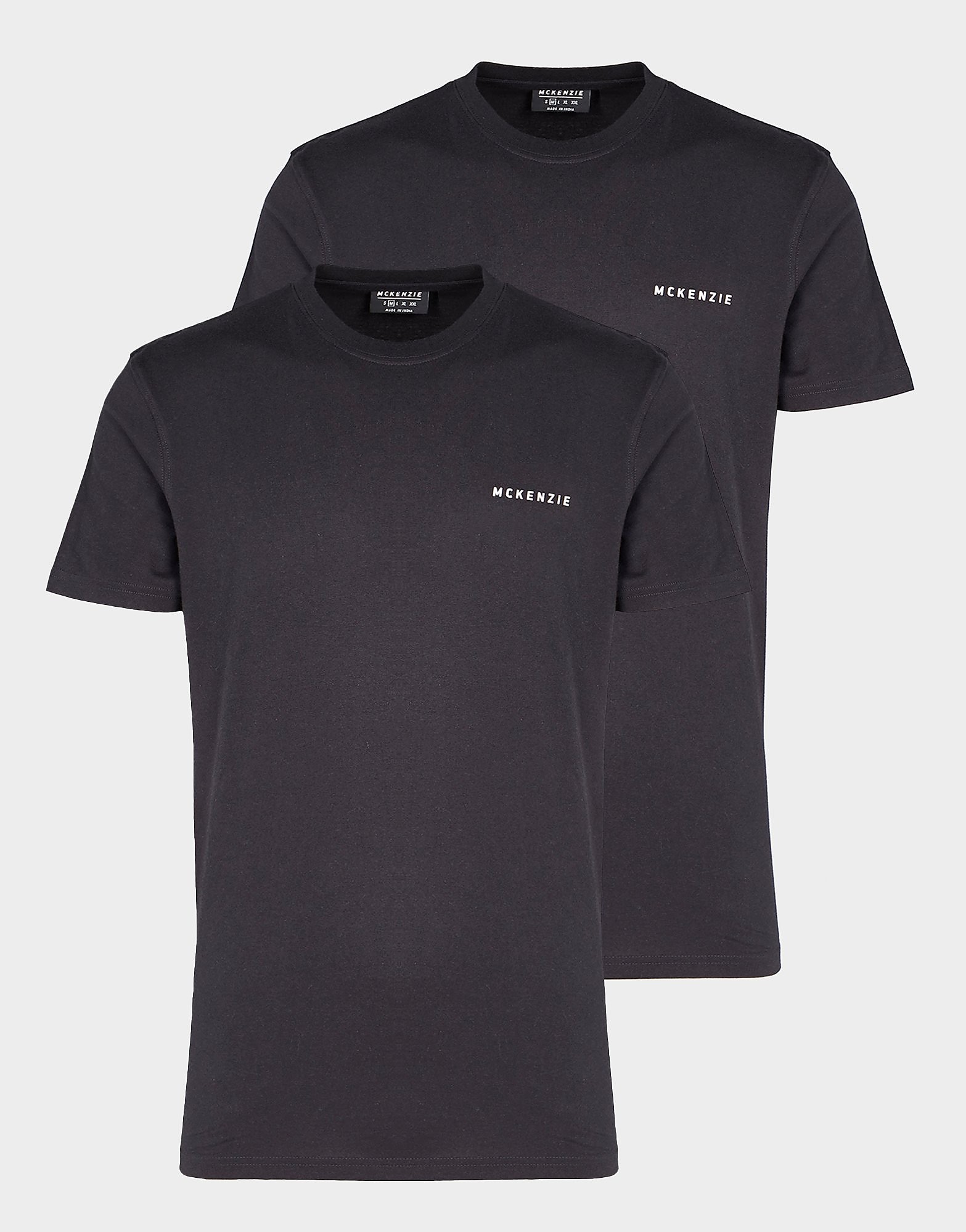 

McKenzie 2-Pack Essential T-Shirts - Only at JD - Black - Mens, Black