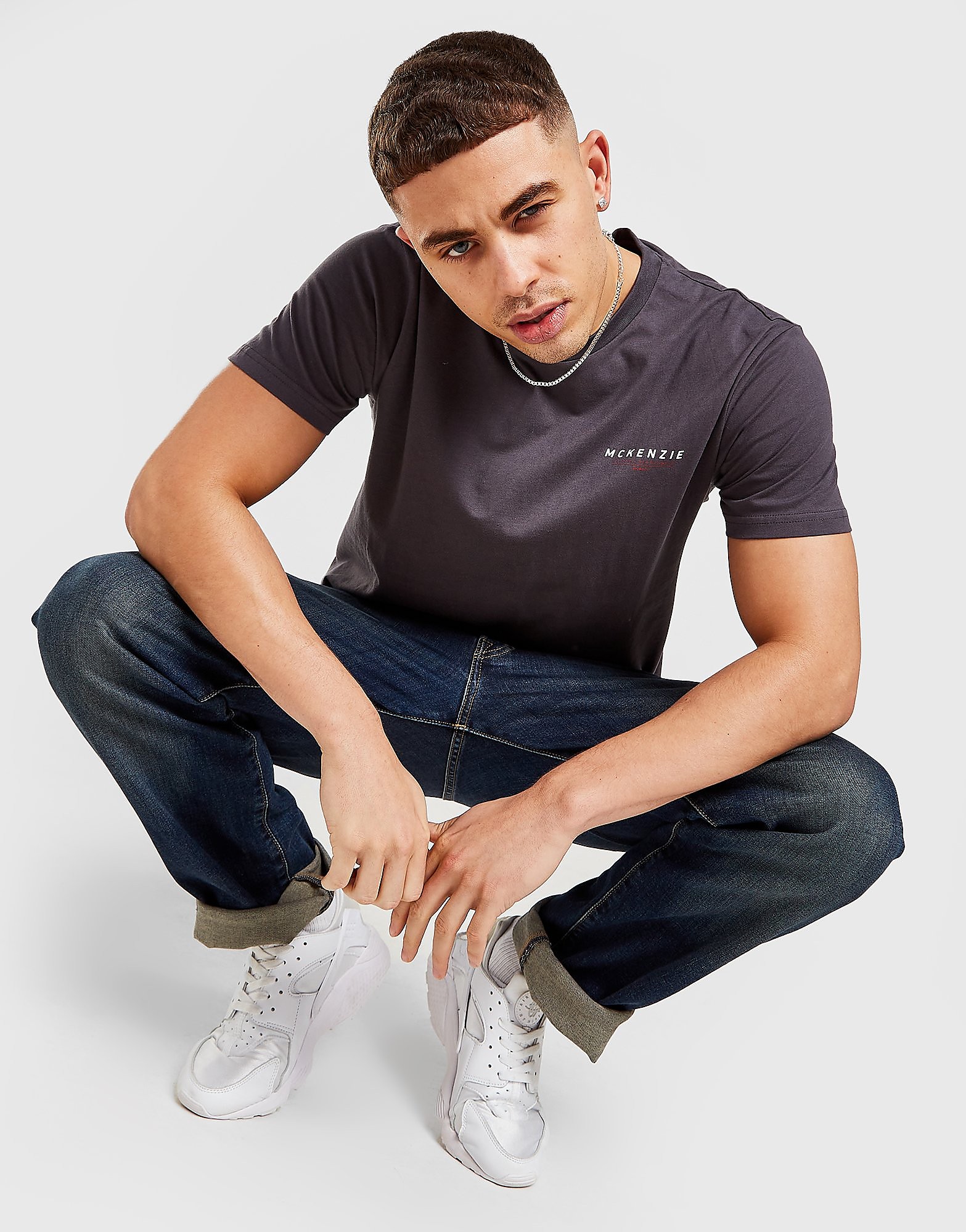 McKenzie Essential T-Shirt - Only at JD - BLACK - Mens, BLACK