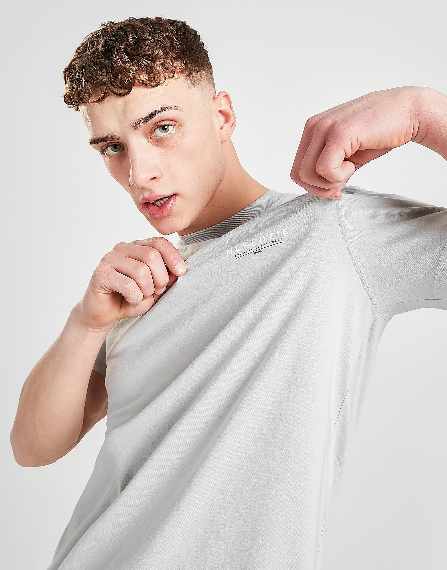 

McKenzie Essential T-Shirt - Only at JD - Grey - Mens, Grey