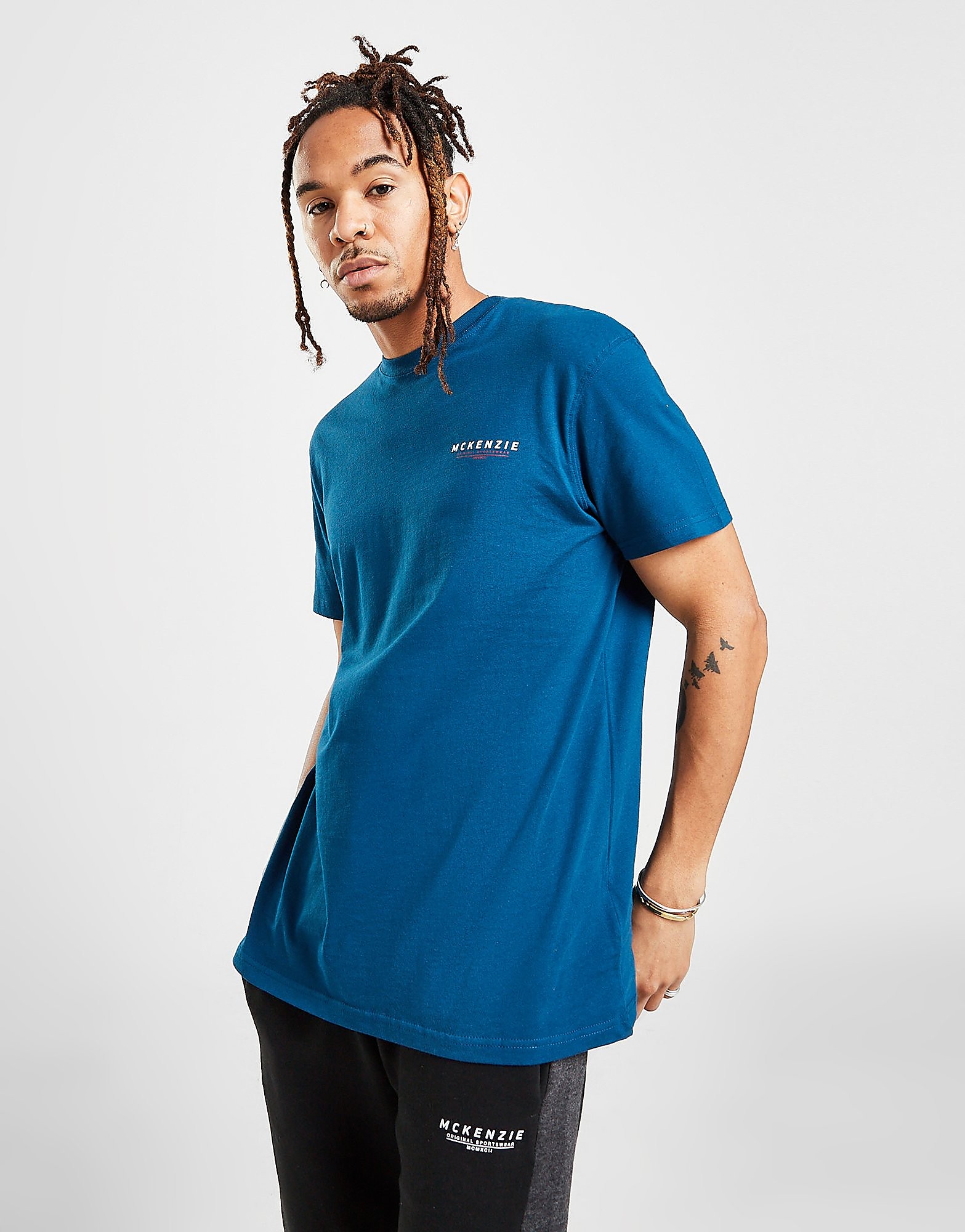 

McKenzie Essential T-Shirt - Only at JD - Blue - Mens, Blue