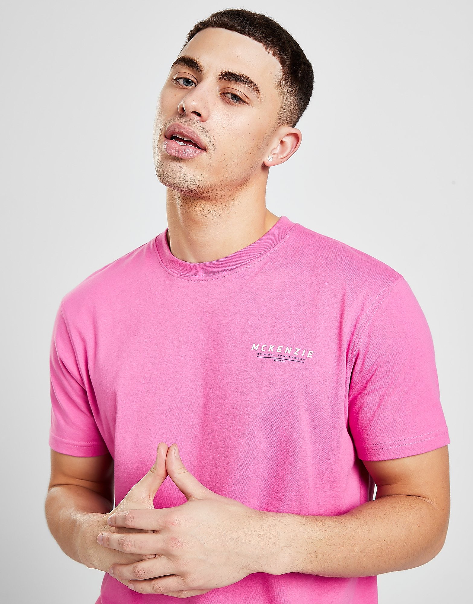 

McKenzie Essential T-Shirt - Only at JD - Pink - Mens, Pink